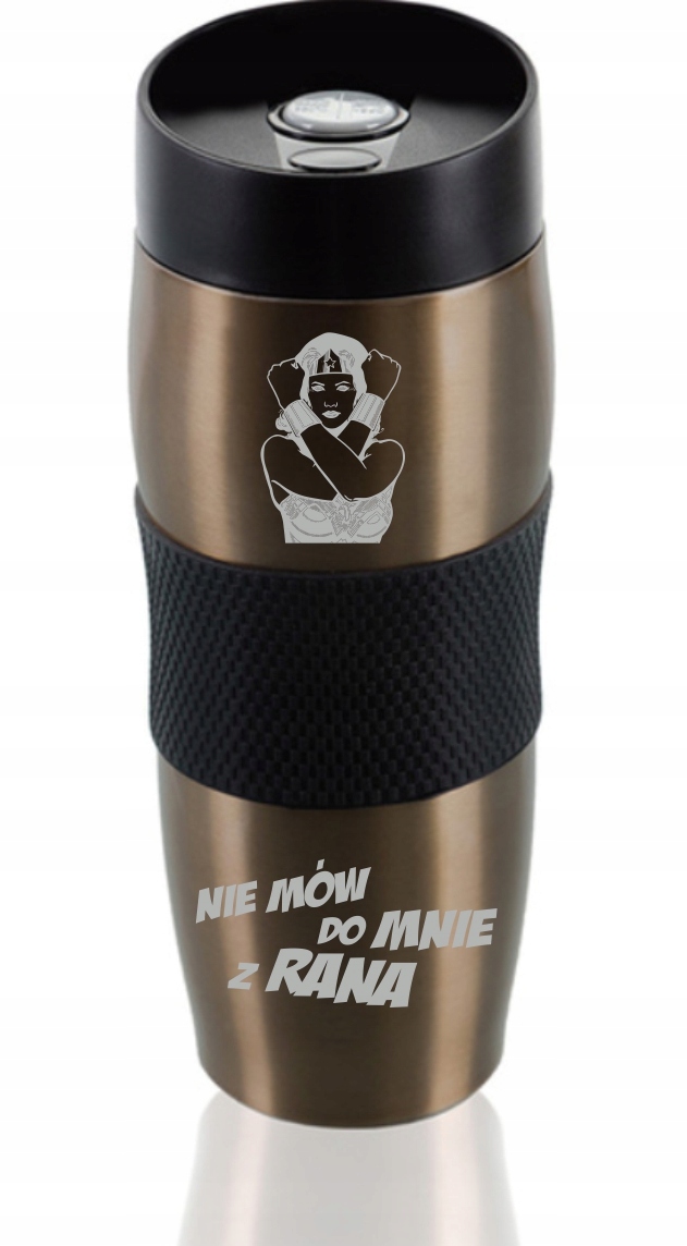 Kubek termiczny z grawerem na prezent do kawy