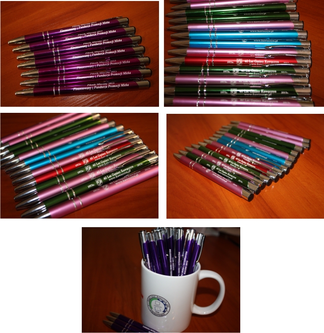 Długopis metalowy okazjonalny elegancki prezent dla taty grawer