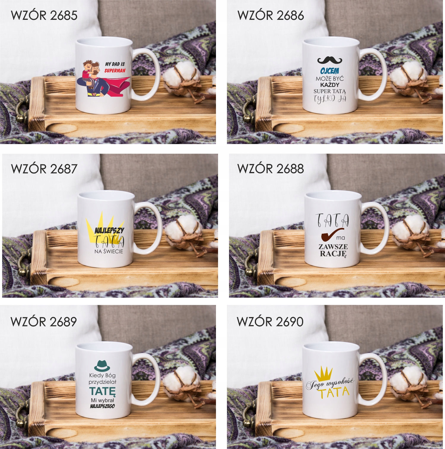 Kubek z nadrukiem PREZENT OSIĄGNĄŁEŚ TATO