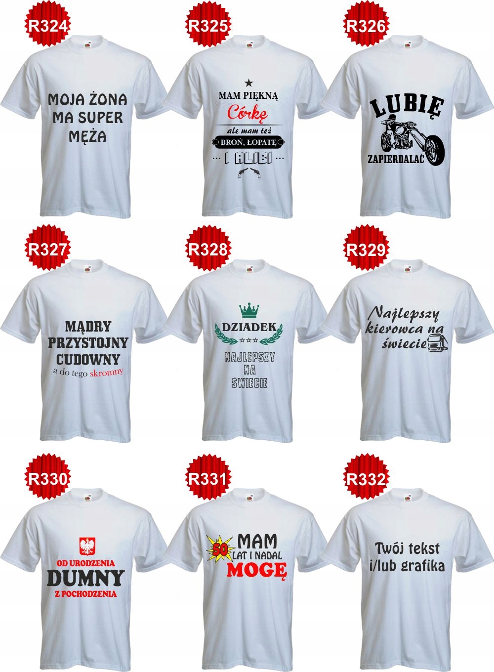 KOSZULKA T-SHIRT MECHANIK nadruk z imieniem