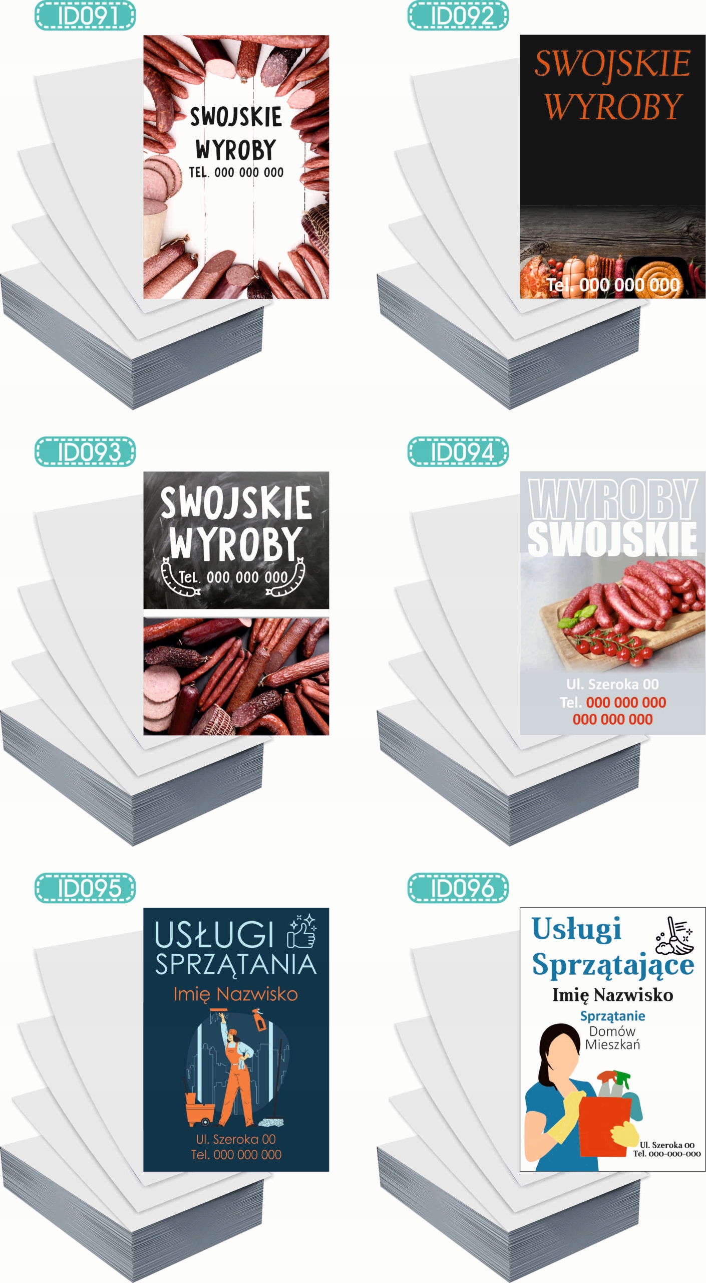 Ulotki A4 reklamowe firmowe 5000szt projekt w cenie SPRZEDAŻ KRUSZYW