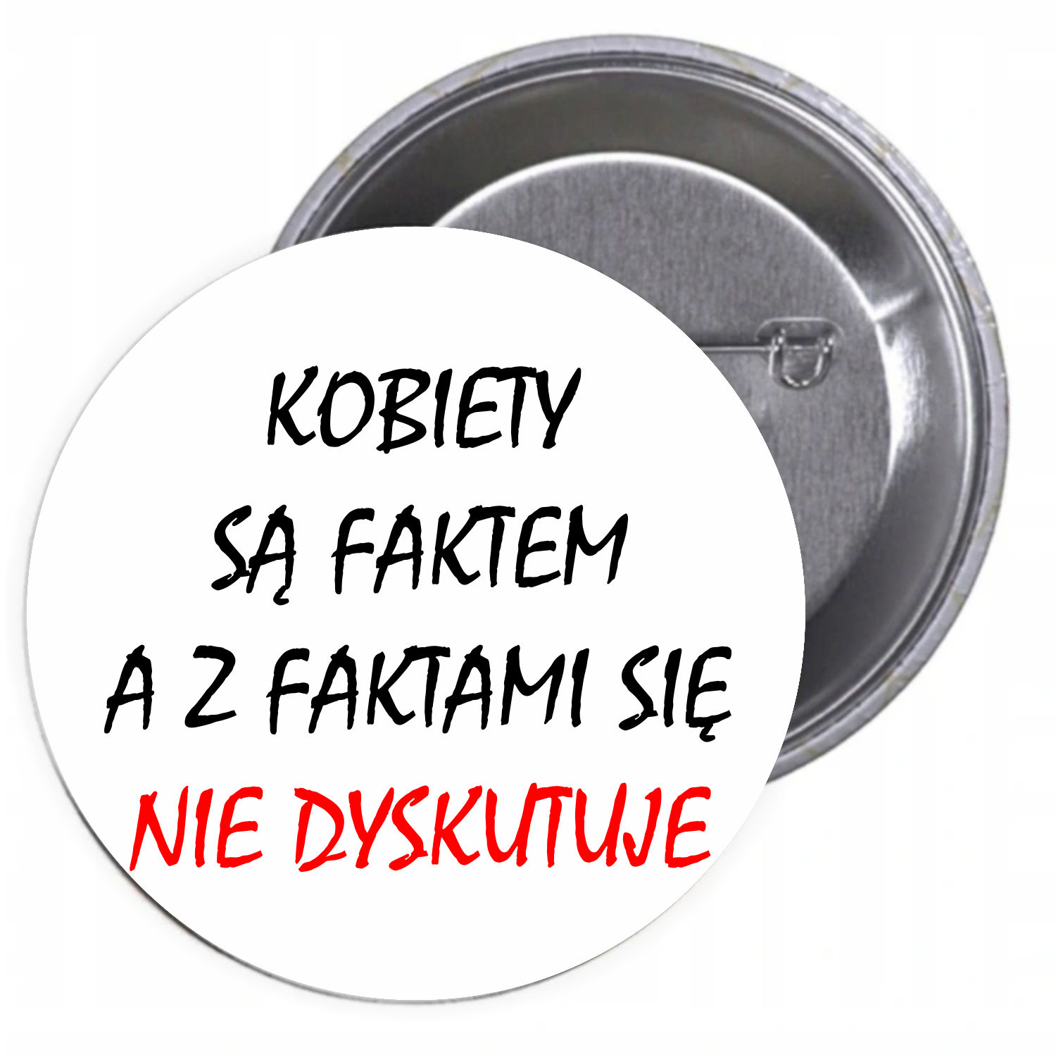 Przypinki buttony PODARUNEK dla kobiety hit