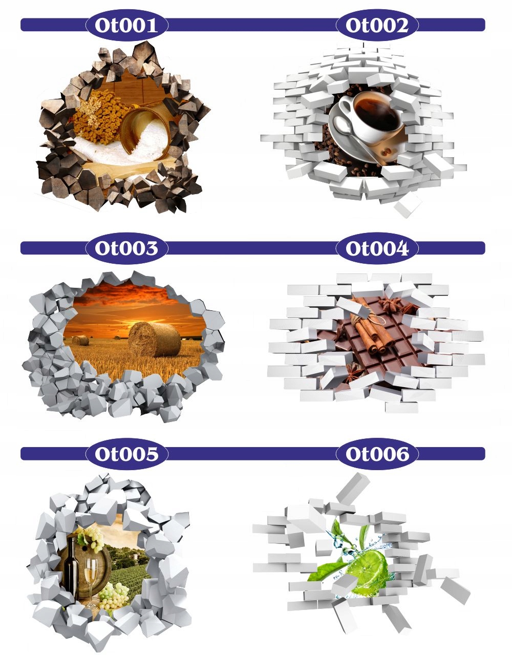Naklejka samoprzylepna 3D efekt miód kuchnia HIT!
