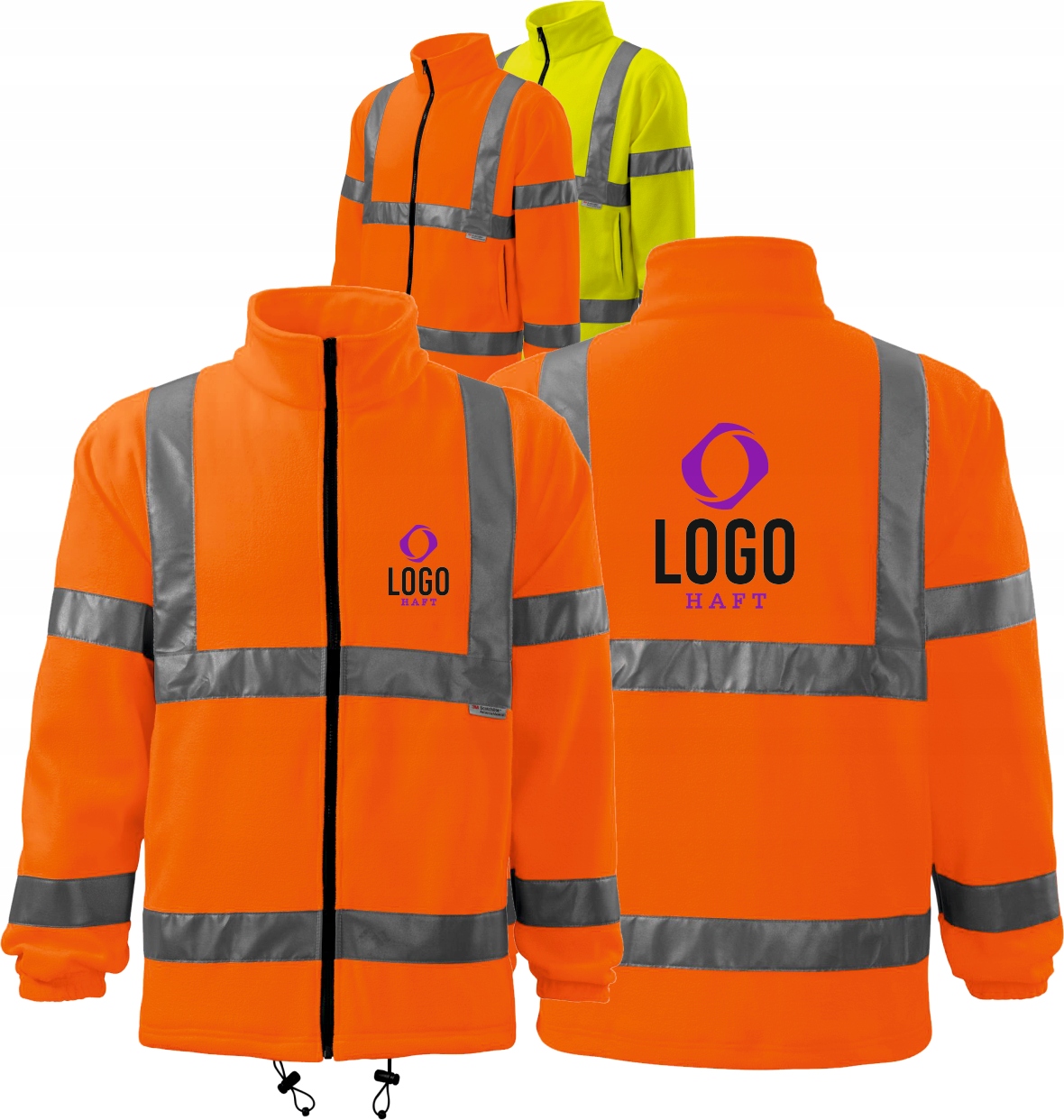 POLAR MĘSKI Z NADRUKIEM HAFTEM LOGO