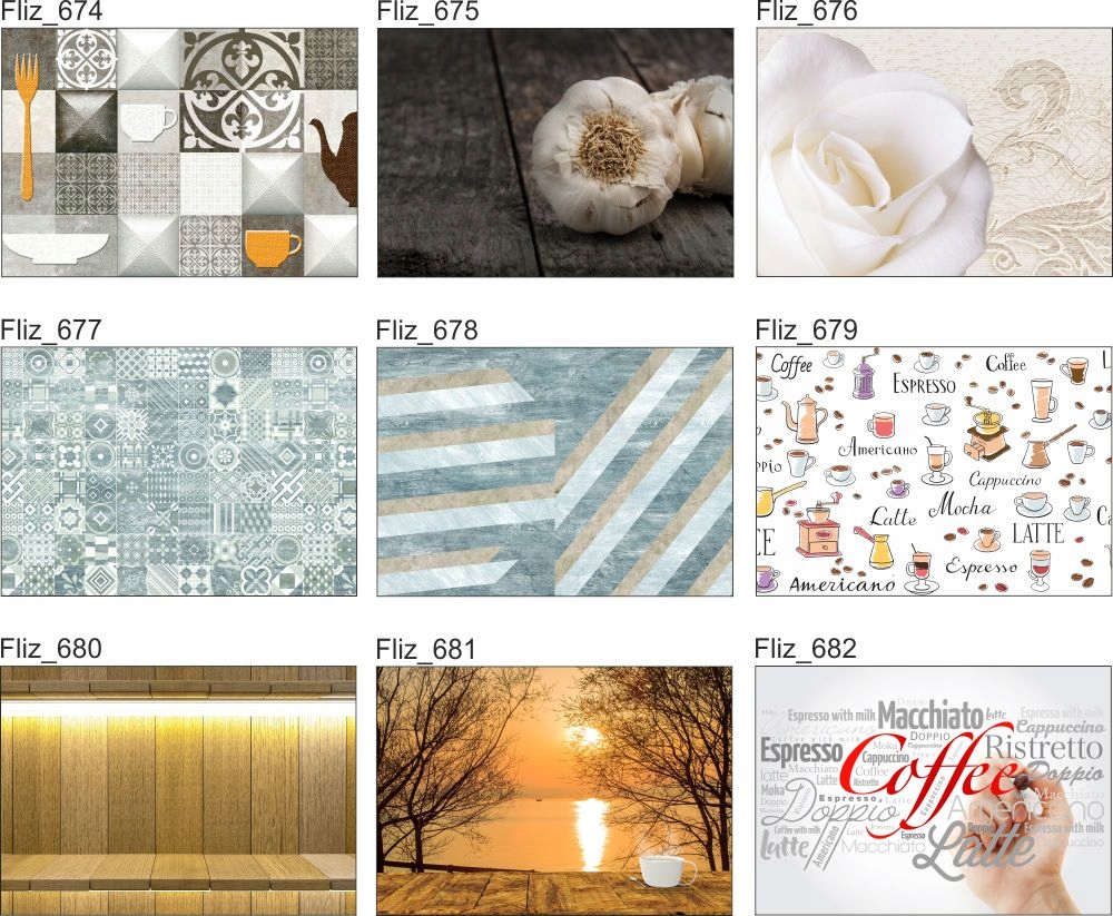 OBRAZ na płótnie do kuchni Cafe kawa napisy 120x80