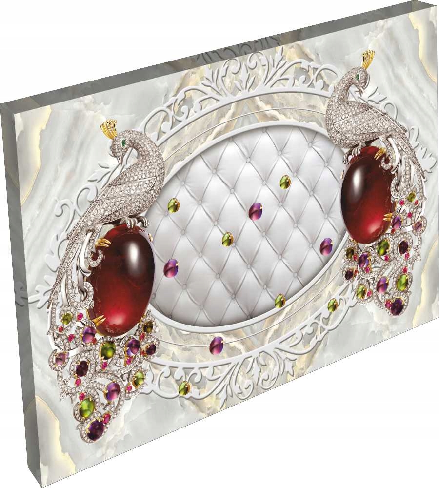 OBRAZ nowoczesny do salonu sypialni diamenty 120cm