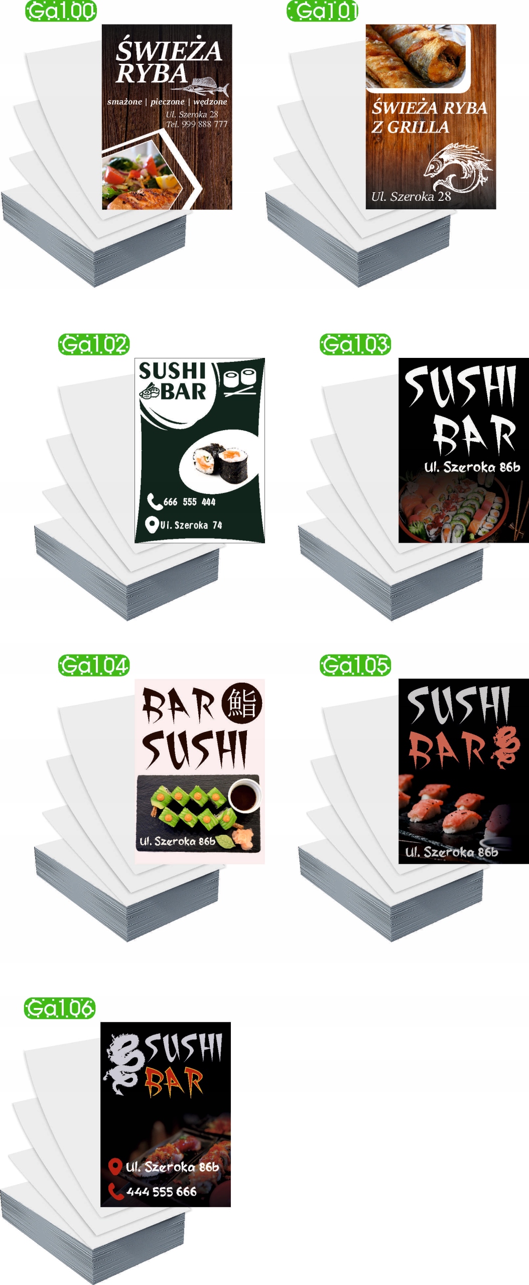 Ulotki A5 5000szt reklamowe firmowe różne wzory JAJA WIEJSKIE SPRZEDAŻ