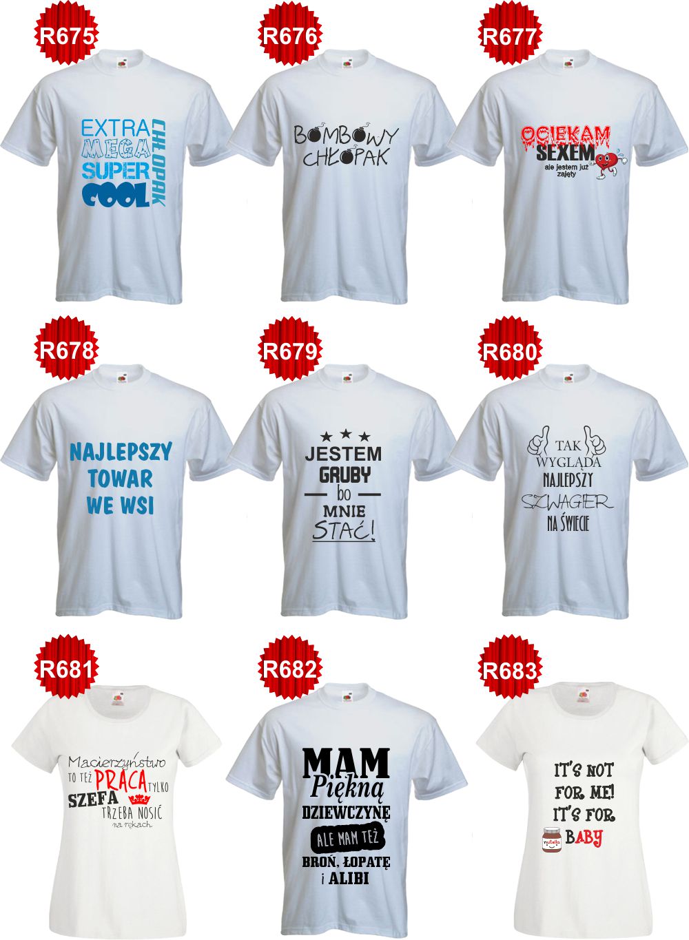 KOSZULKA T-SHIRT wędkarza na ryby grafika RYBA