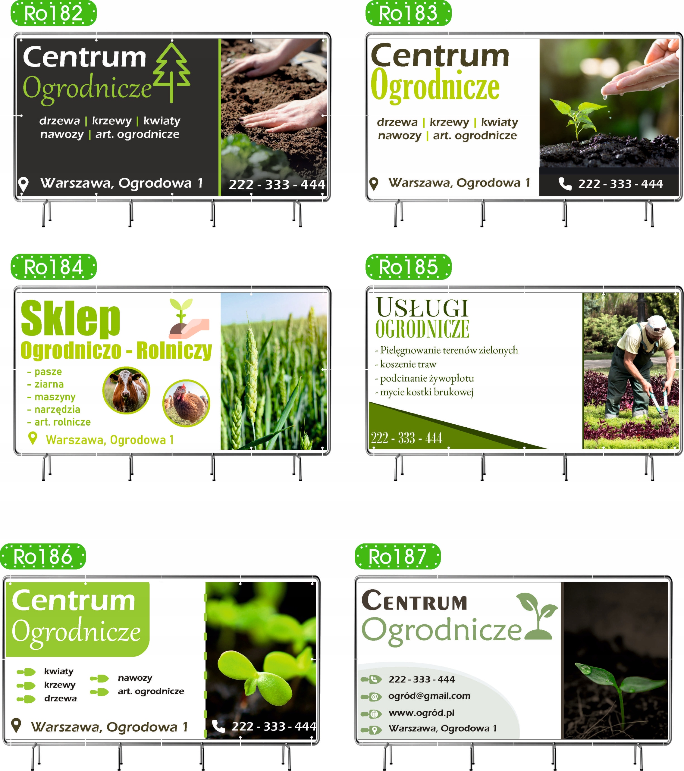 BANER REKLAMOWY 100x50 cm dużo wzorów USŁUGI WYKOŃCZENIOWO REMONTOWE