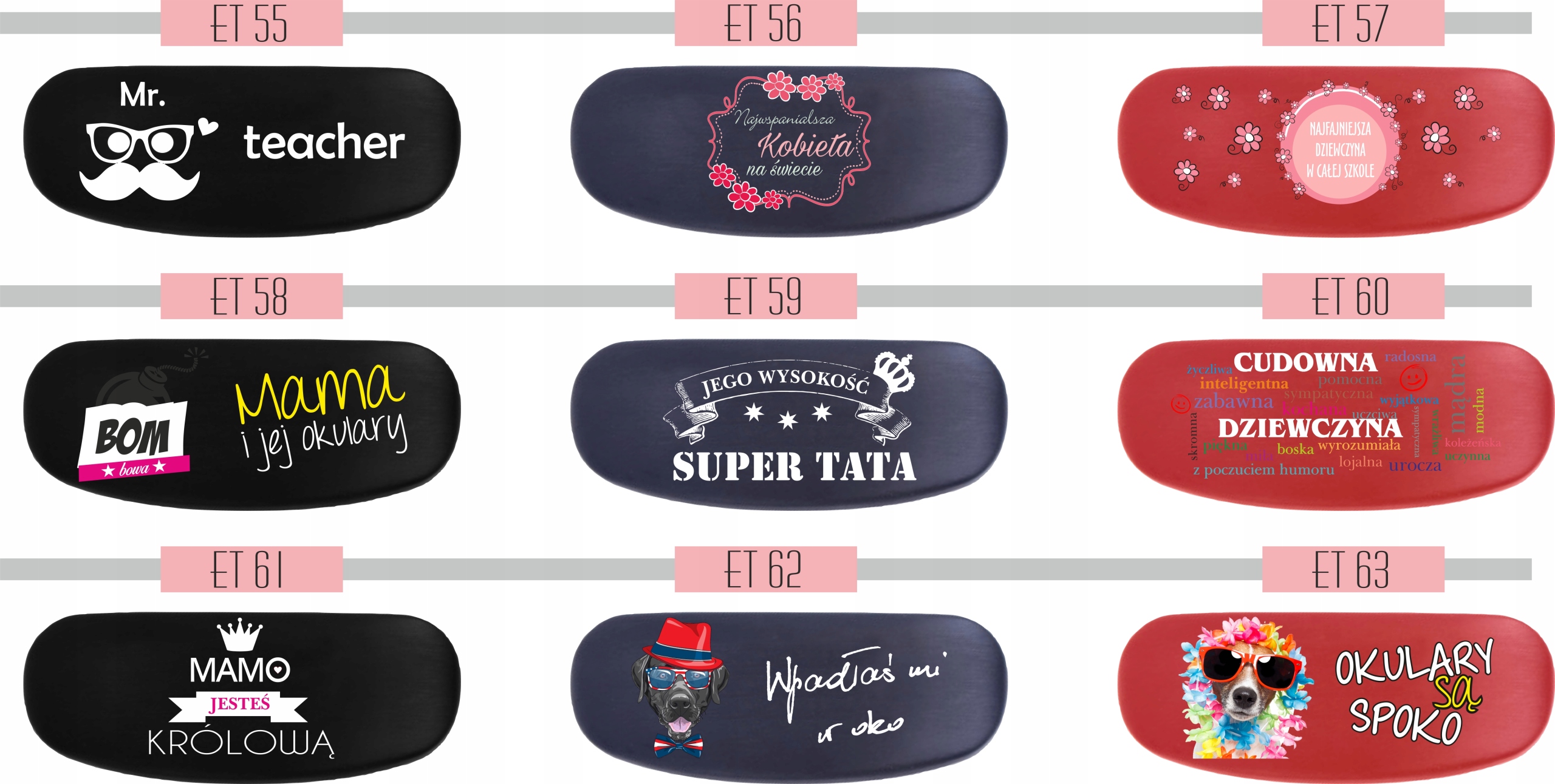 ETUI na okulary prezent PERSONALIZACJA