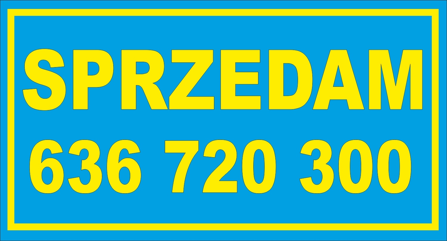 Tablica Szyld SPRZEDAM WYNAJMĘ WYNAJEM 100x50cm