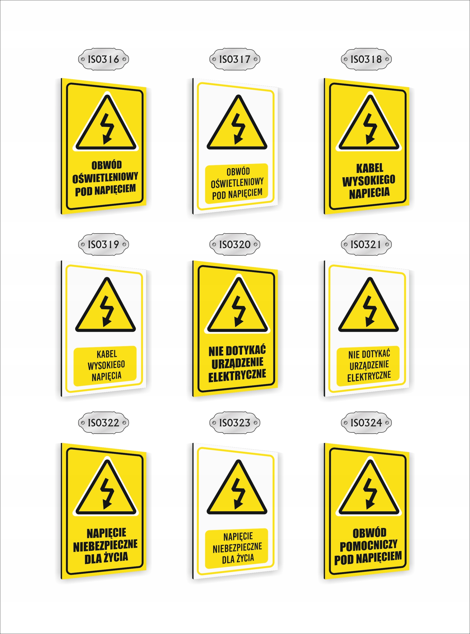 Tabliczka znak informacyjny nadruk UV 30x20 uwaga przejścia nie ma