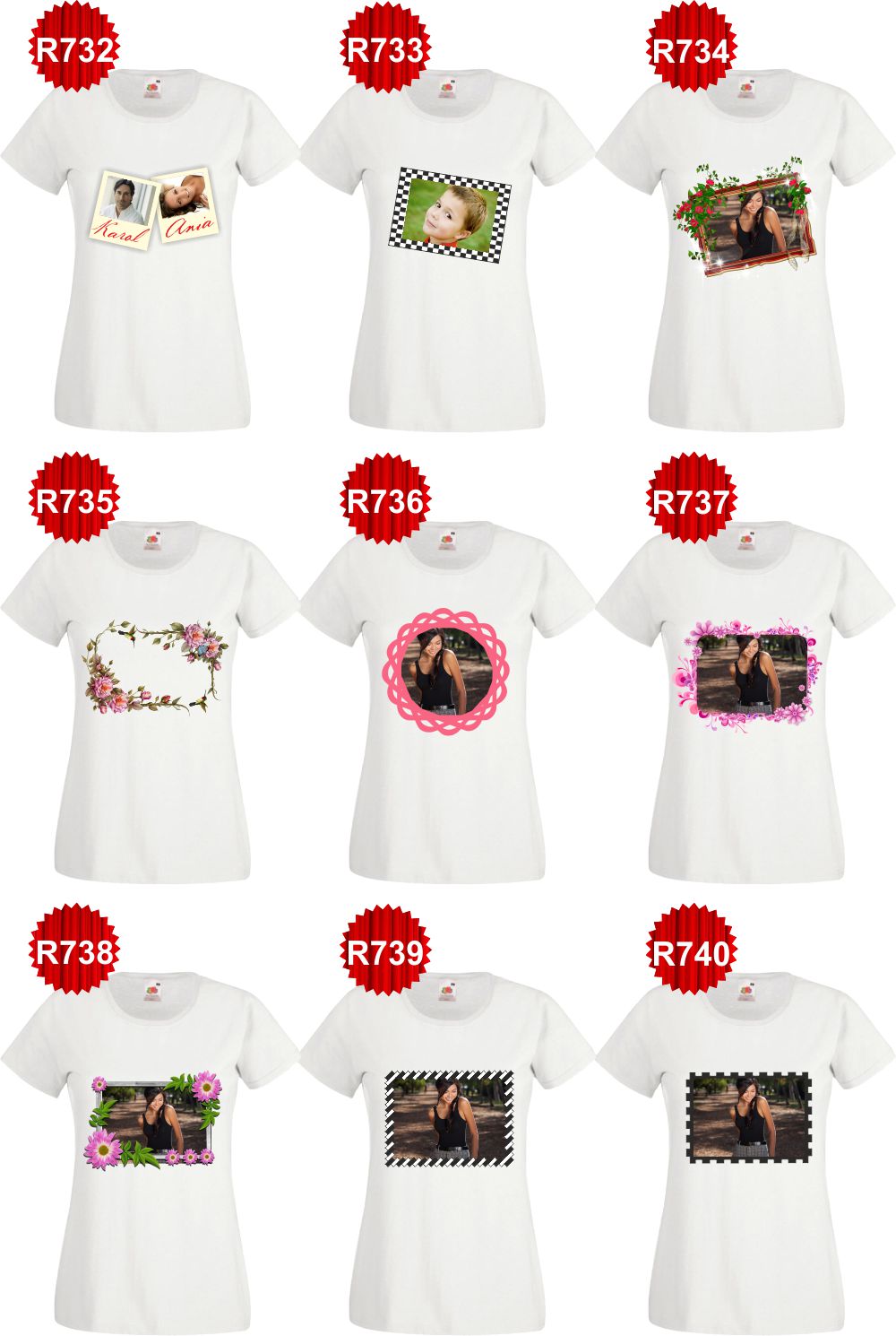 FOTO KOSZULKA Z WŁASNYM napisem NADRUKIEM ZDJĘCIEM