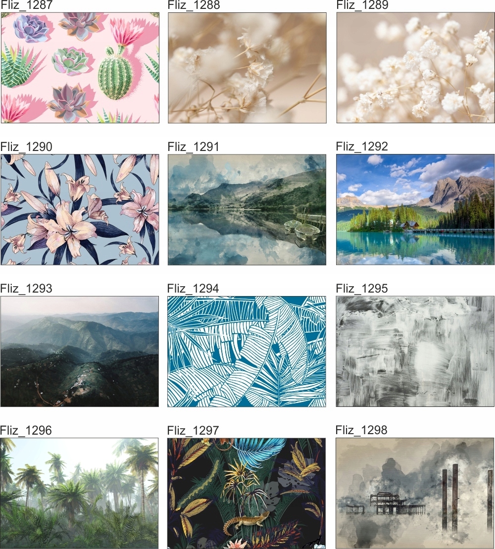 FOTOTAPETA drzewa dżungla las liście mgła 350x245