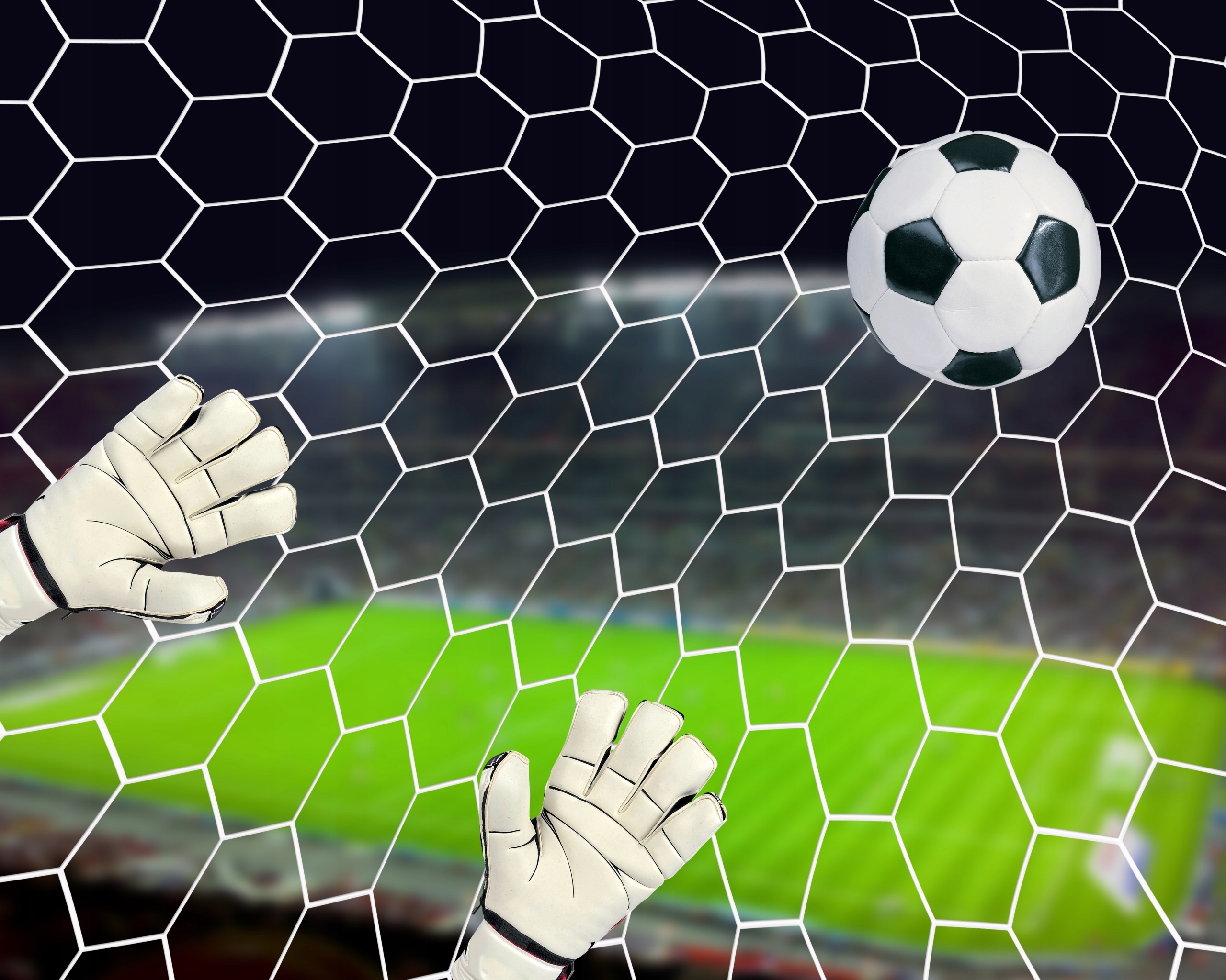 FOTOTAPETA PIŁKARSKA BRAMKA GOL BRAMKARZ