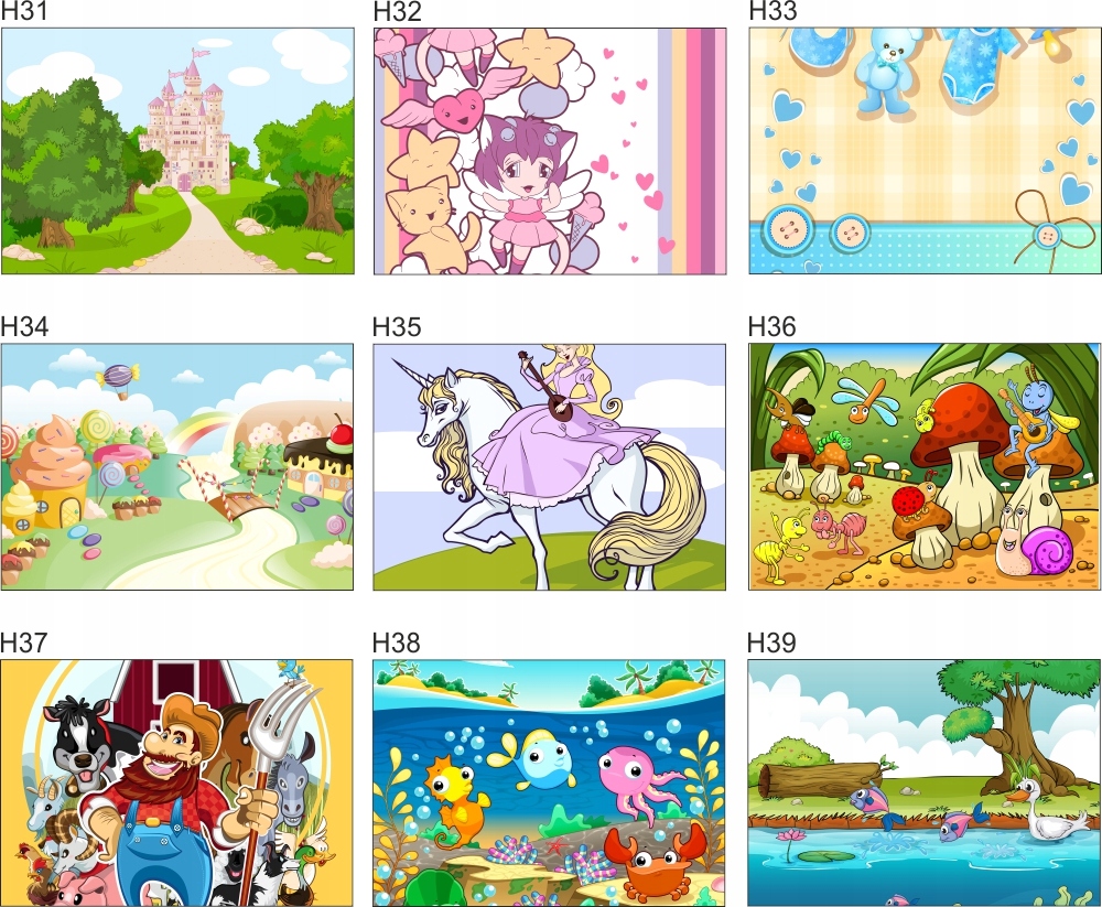 Fototapeta 3D dla dzieci akwarium rybki 350x245 FL