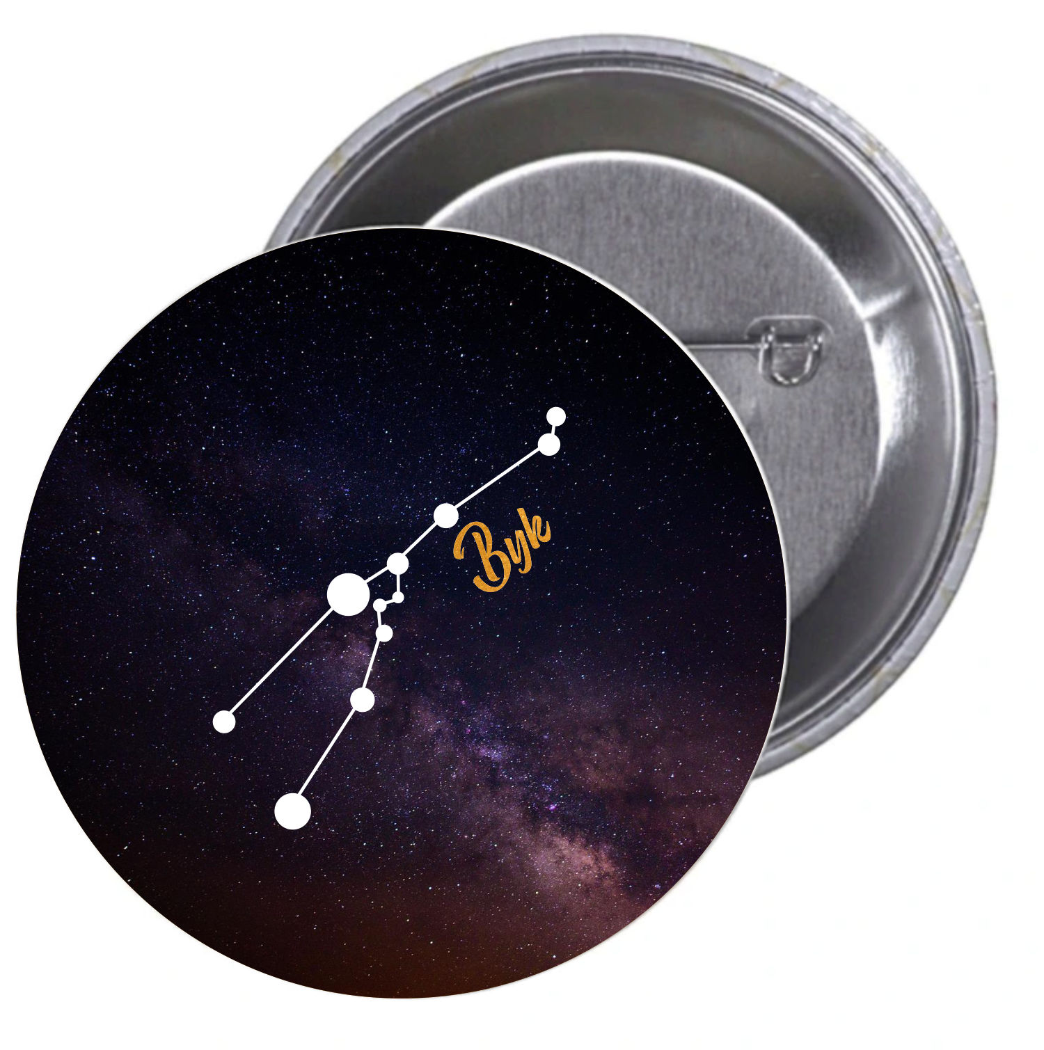 Przypinki buttony ZNAKI ZOODIAKU BYK