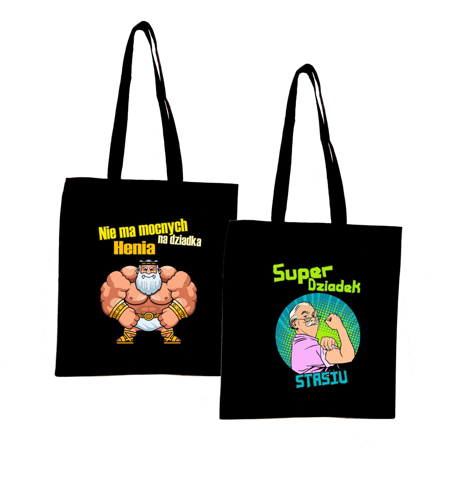 Eko Torba z imieniem PREZENT dla dziadka SUPER