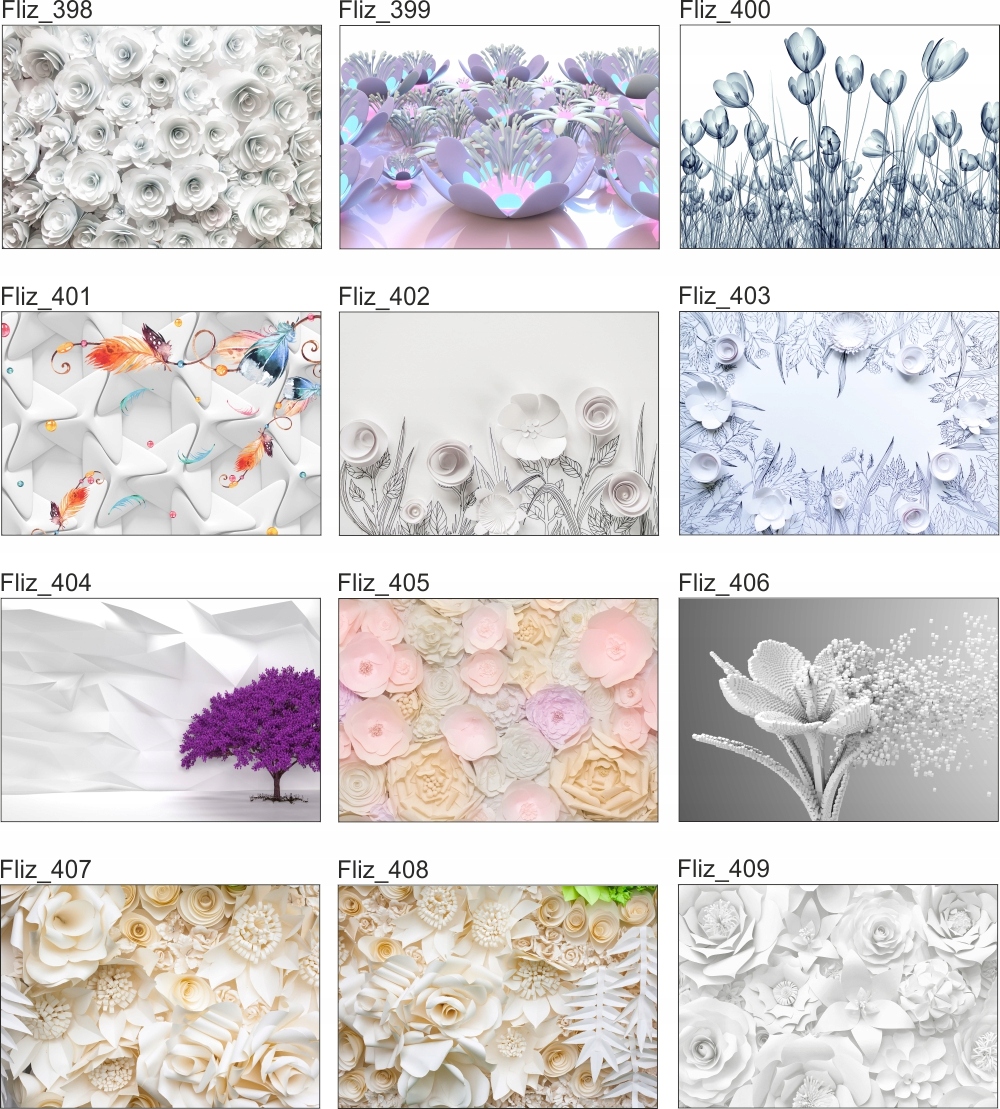 FOTOTAPETA kwiaty ściana cegły abstrakcja 300x210