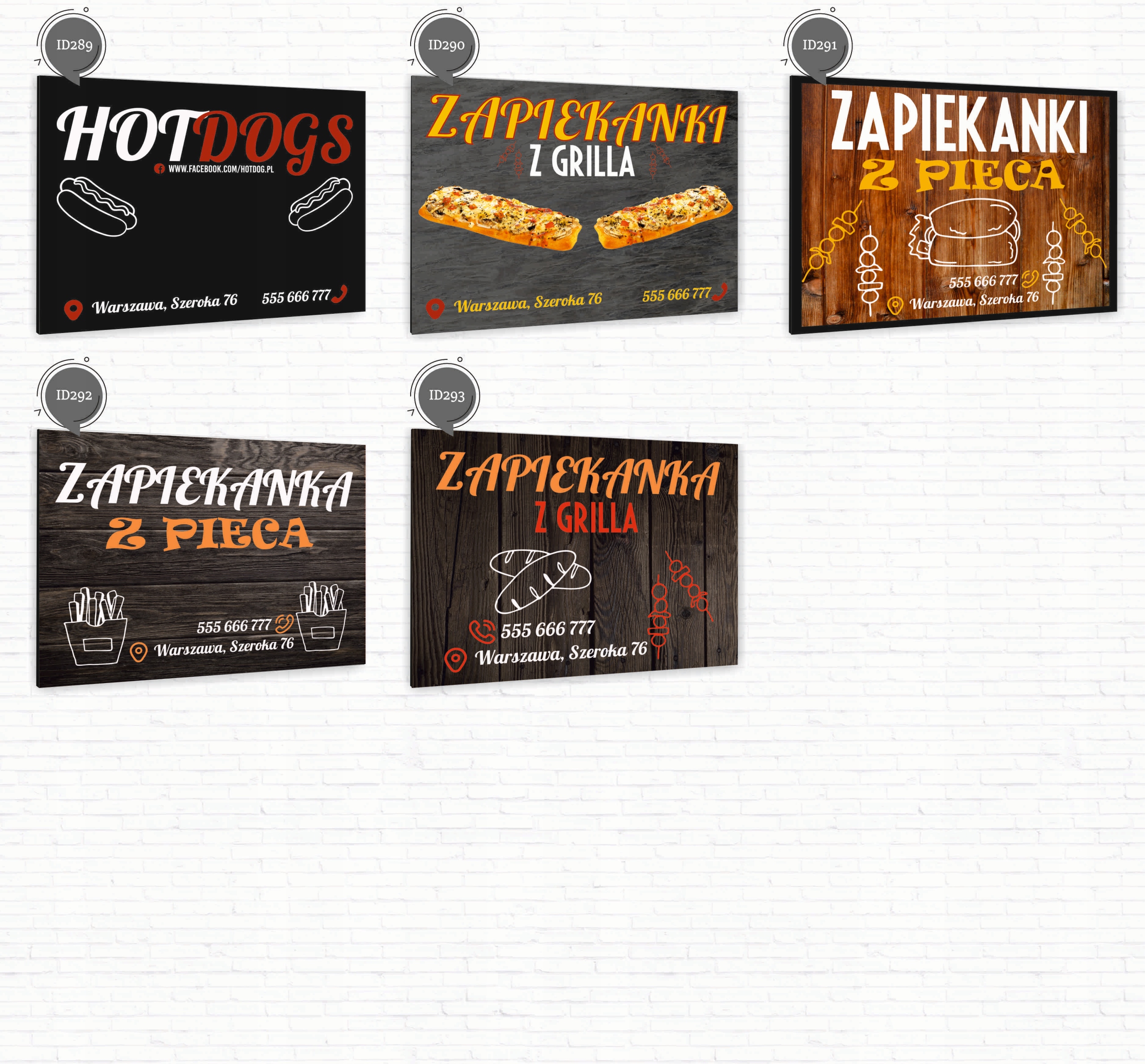 nadruk UV TABLICZKA reklamowa nierdzewna DREWNO OPAŁOWE dibond 40x30