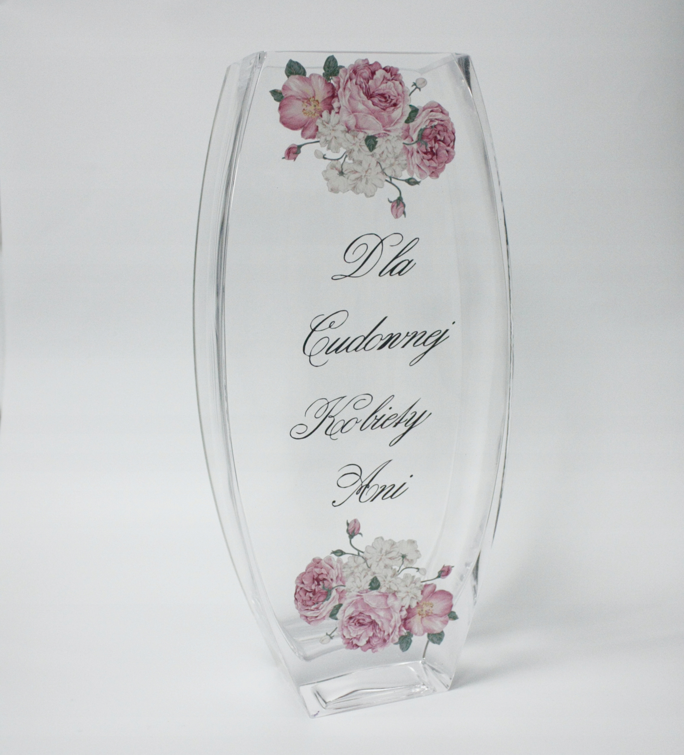 Wazon z grawerem PREZENT na ślub wesele rocznicę