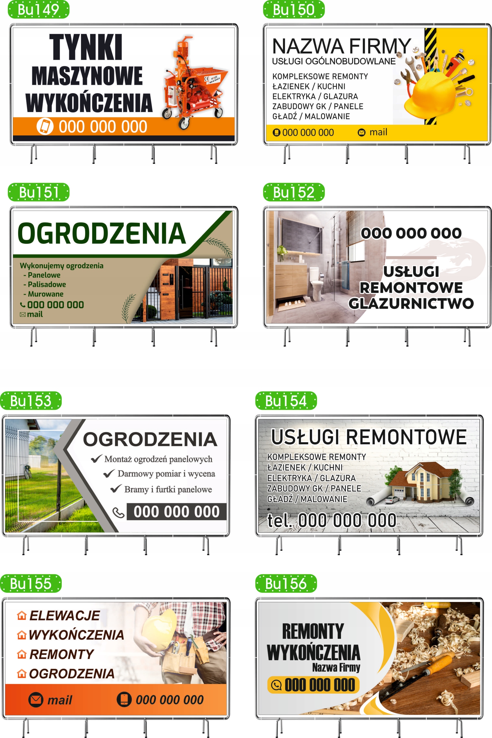 Wizytówki firmowe Foliowane 1000 szt duży wybór STOMATOLOGIA ORTODONCJA