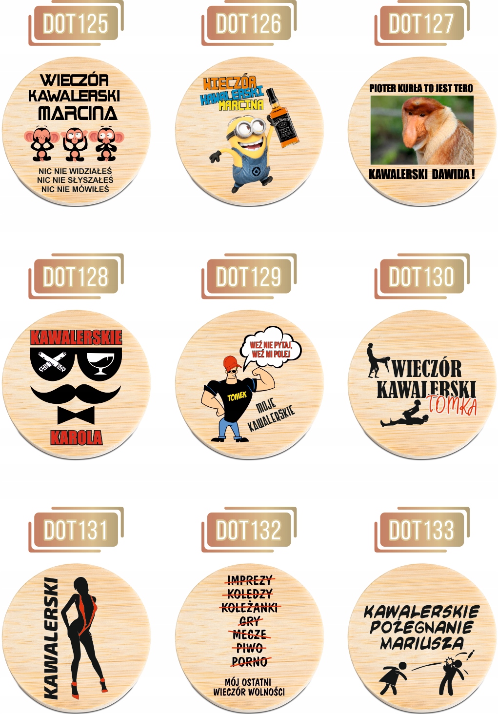 OTWIERACZ do piwa DREWNIANY personalizacja TWÓJ NAPIS WĘDKARZ Z KRWI I OŚCI