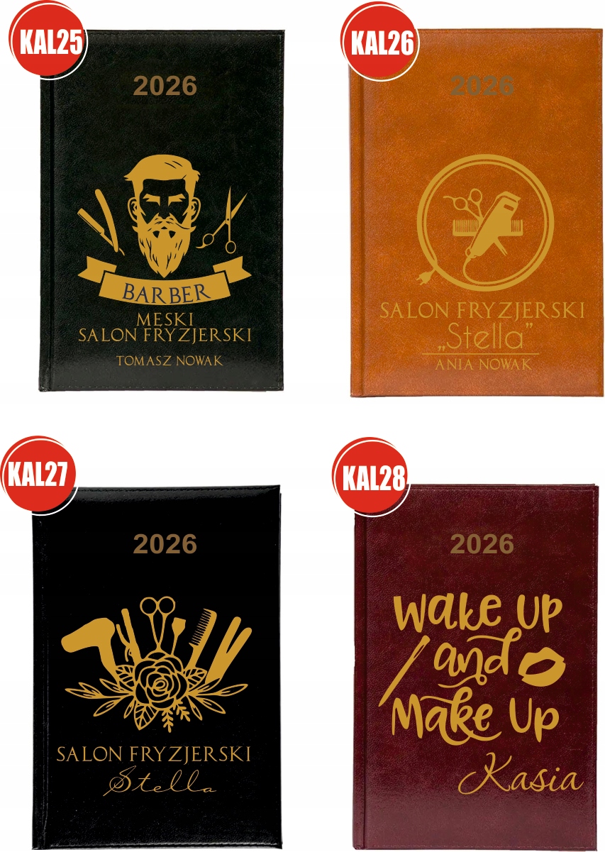 Kalendarz A5 2026 tygodniowy KSIĄŻKOWY FIRMOWY DLA BUDOWLAŃCA Z NADRUKIEM