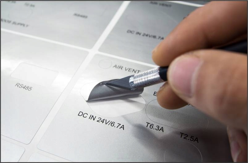 Naklejki LOGO ETYKIETY REKLAMOWE twój nadruk grafika tekst 9,4cm 125 szt