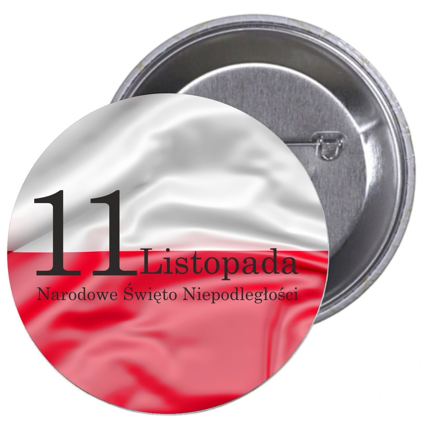 Przypinki buttony 11 LISTOPADA NARODOWE ŚWIĘTO