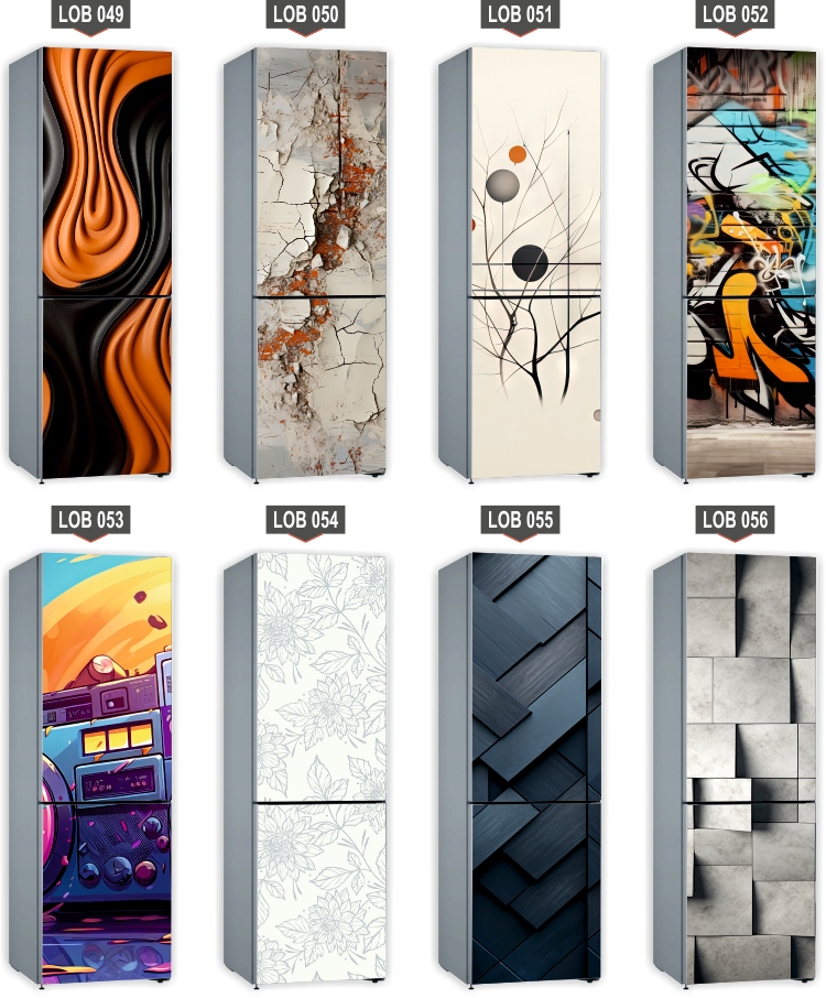 Mata magnetyczna magnes ozdobny na lodówkę abstrakcyjne kolorowe warkocze