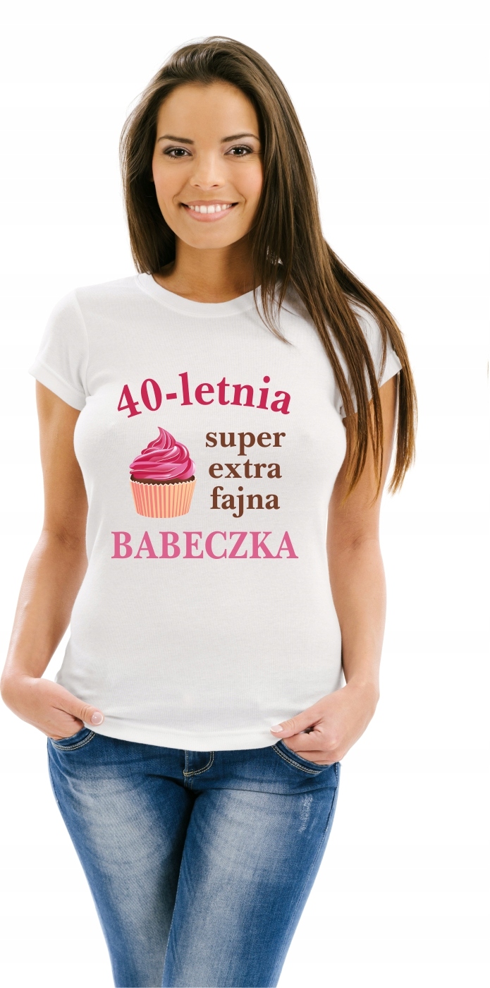 Koszulka PREZENT na urodziny 18 20 30 40 50 60 70