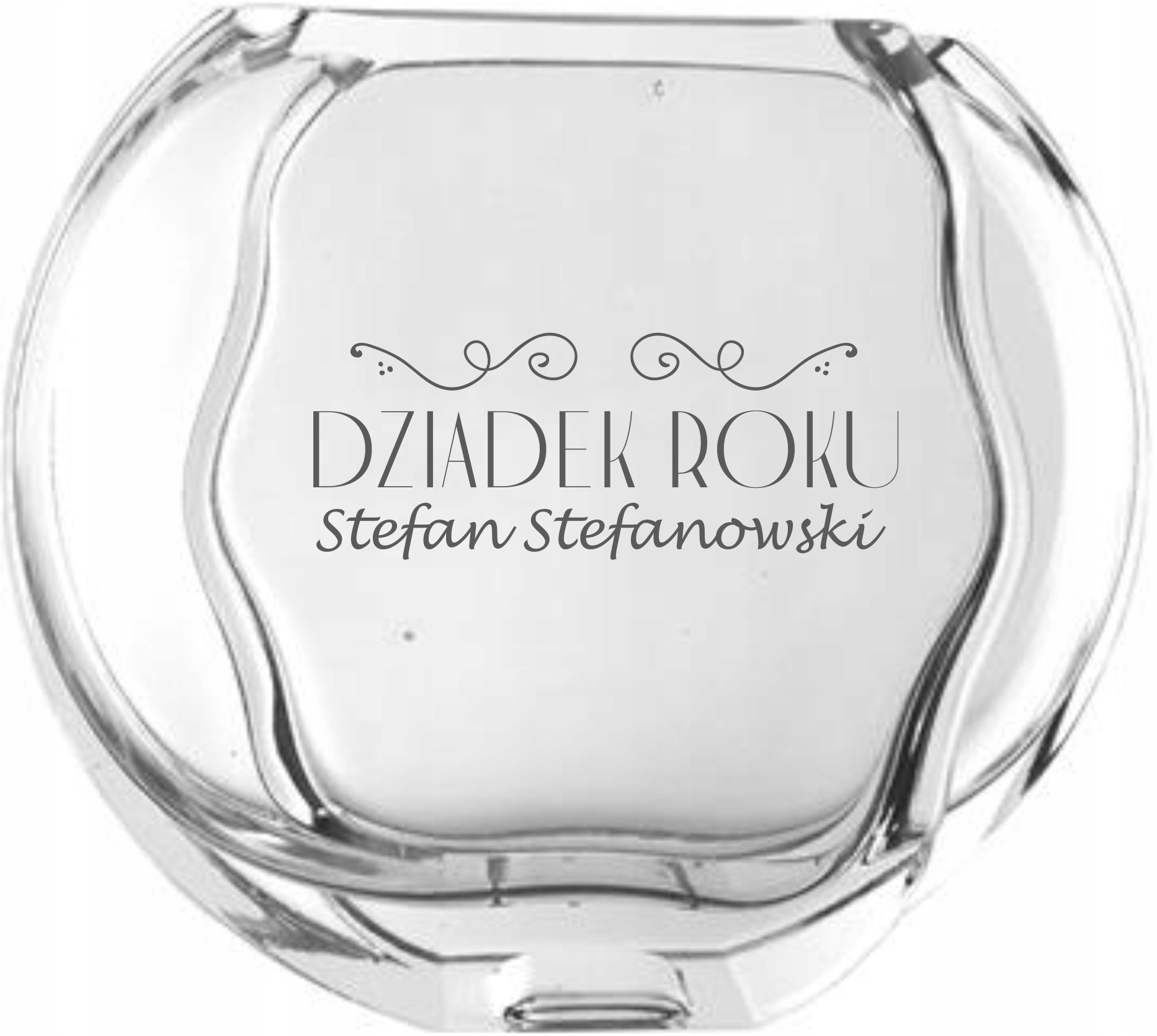 Wazon z grawer PREZENT dla dziadka Dzień Dziadka