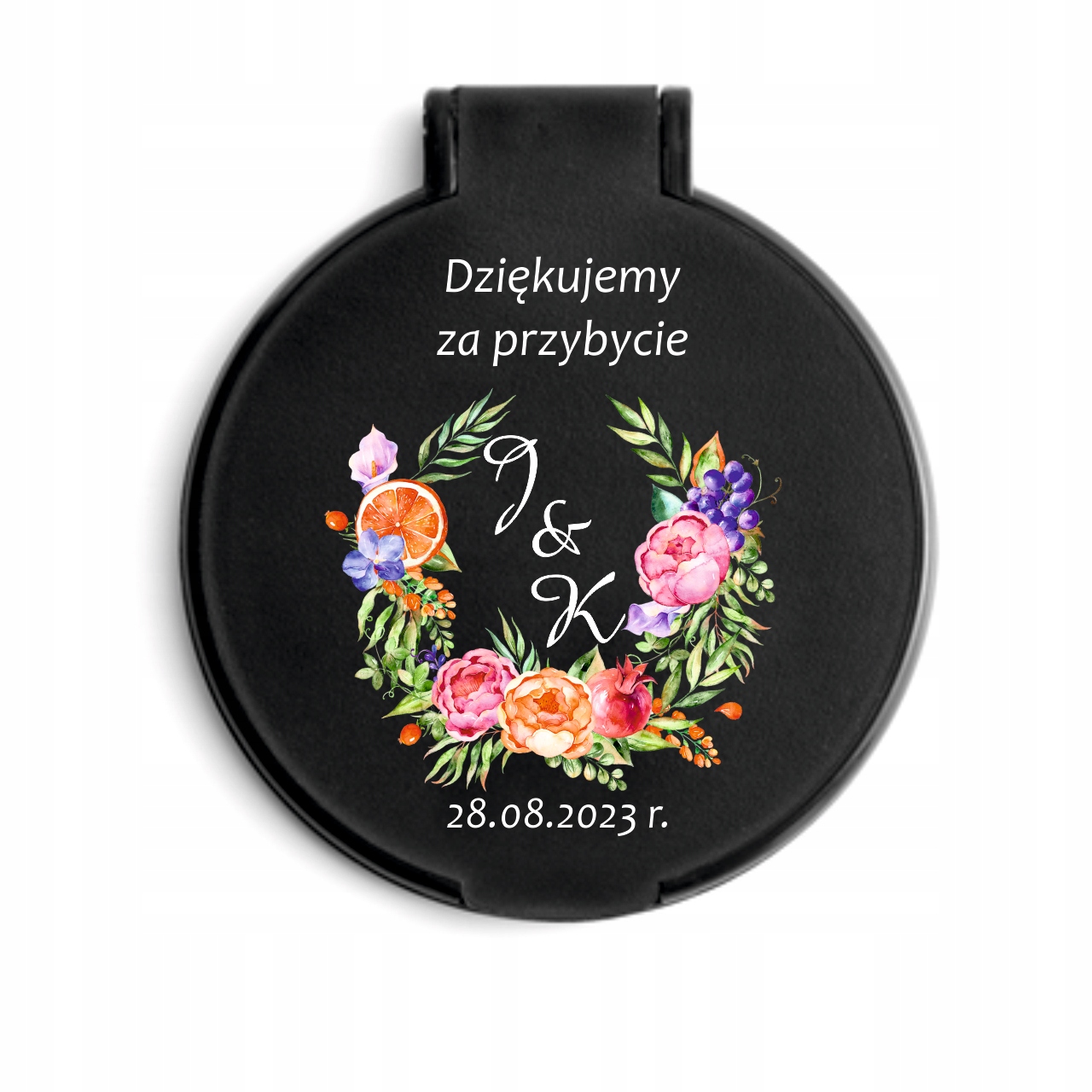 LUSTERKO personalizowane podziękowania dla gości ŚLUB NADRUK UV dużo wzorów