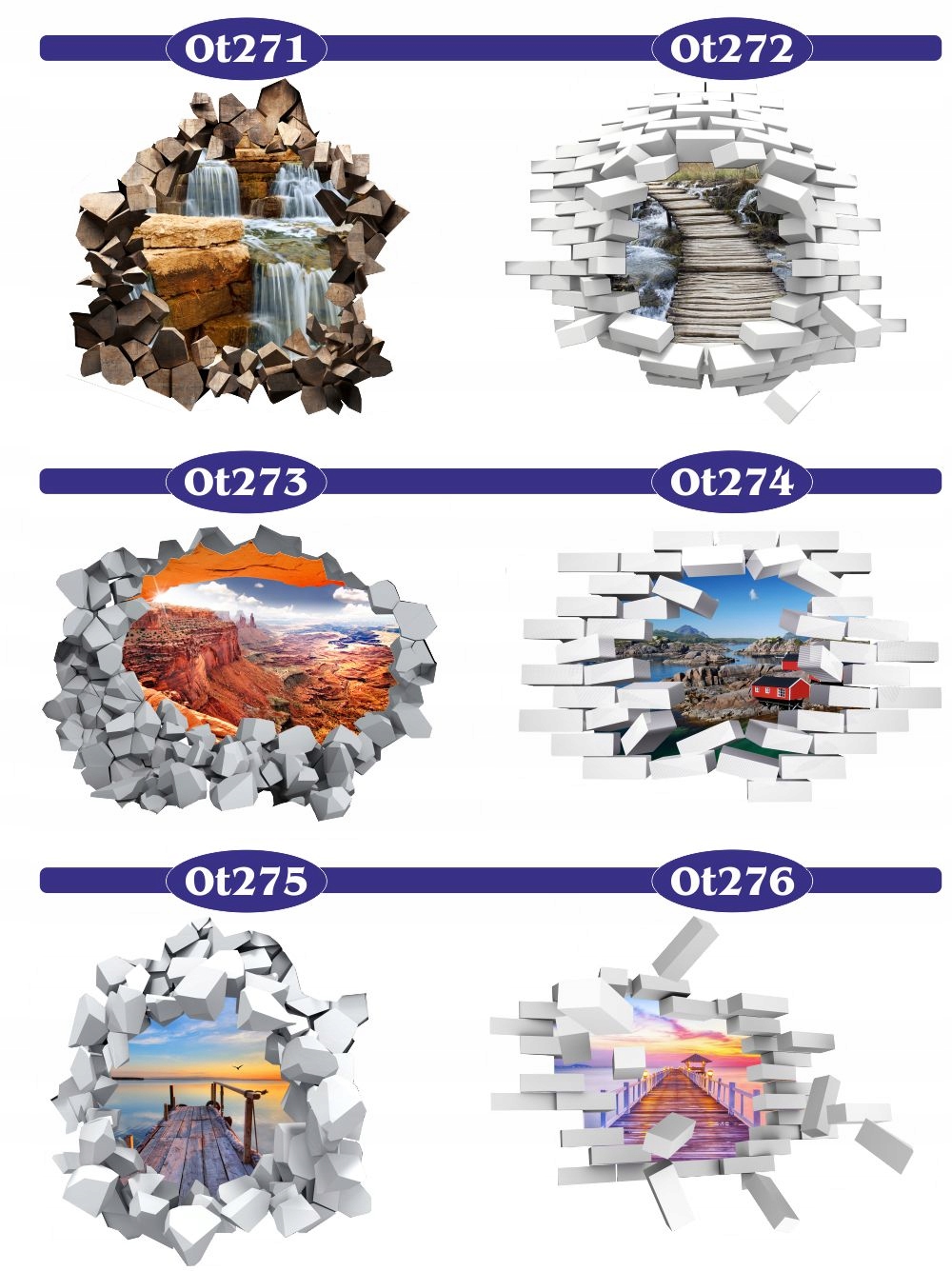 Naklejka samoprzylepna efekt 3D Statua Wolności