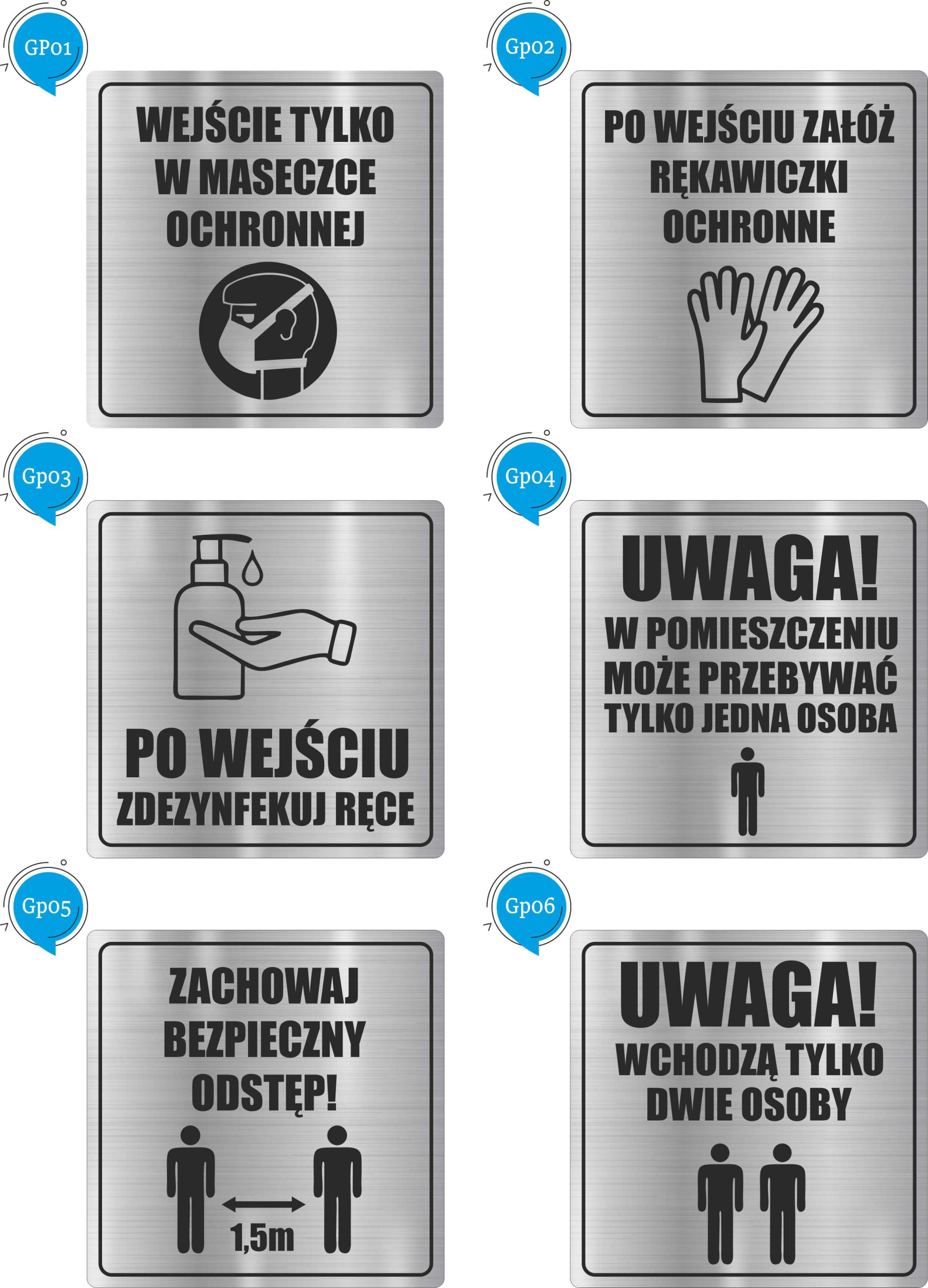 Tabliczka Piktogram ZAKAZ WPROWADZANIA PSÓW