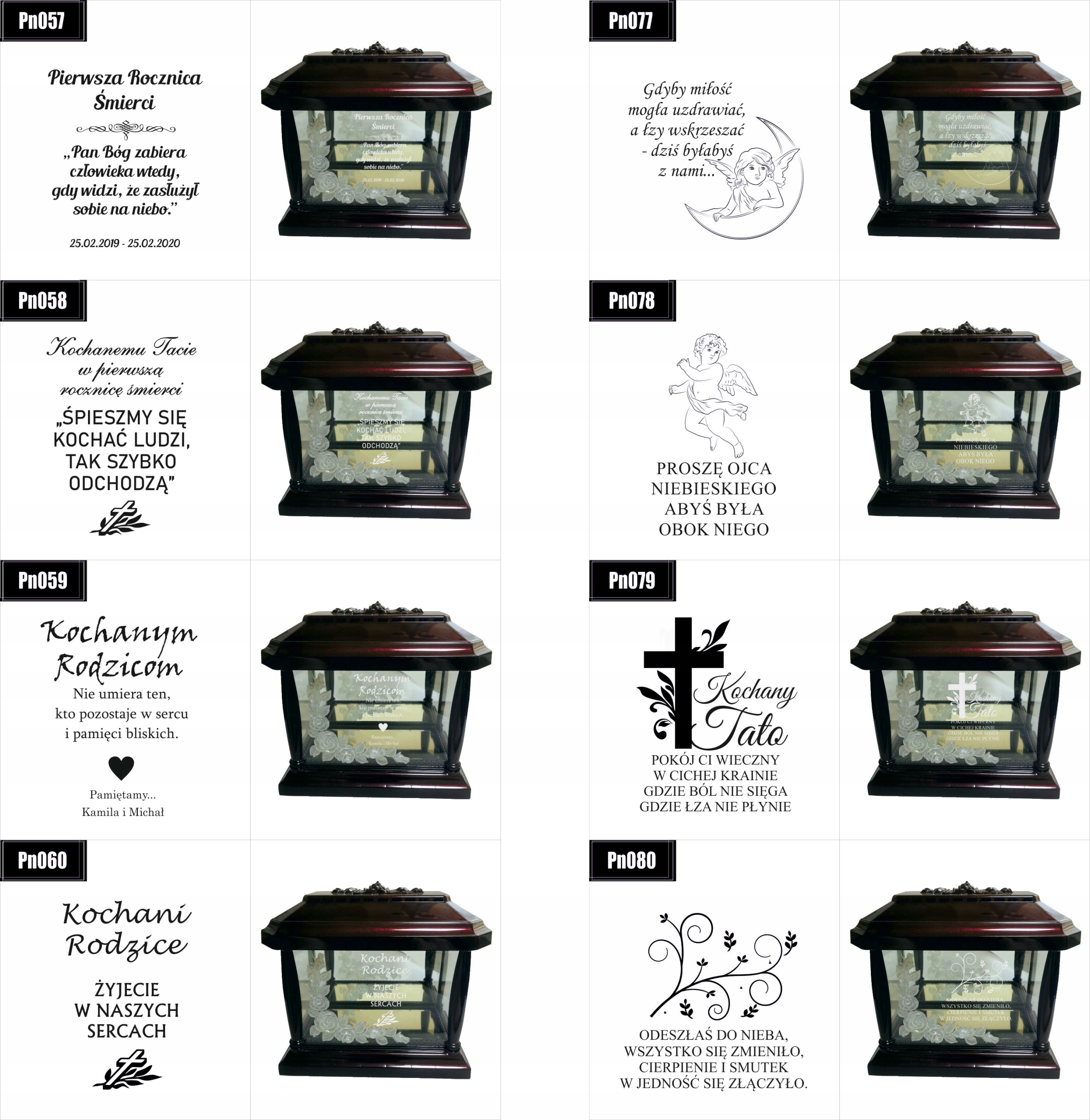 LAMPION ZNICZ KAPLICZKA grawer Kochanemu Bratu