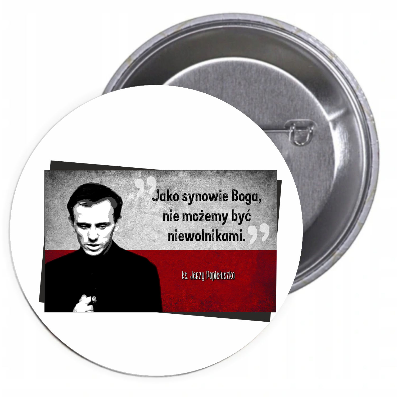 Przypinki buttony RELIGIJNE znaczki z grafiką