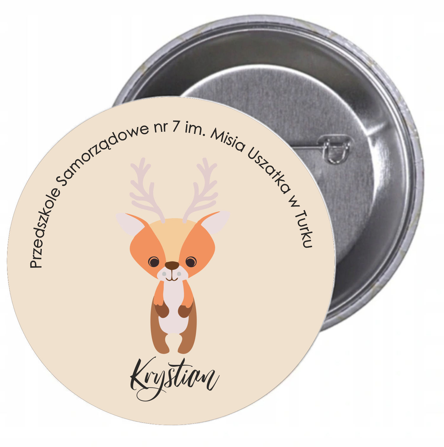 Przypinki buttony PRZEDSZKOLE - Personalizowane