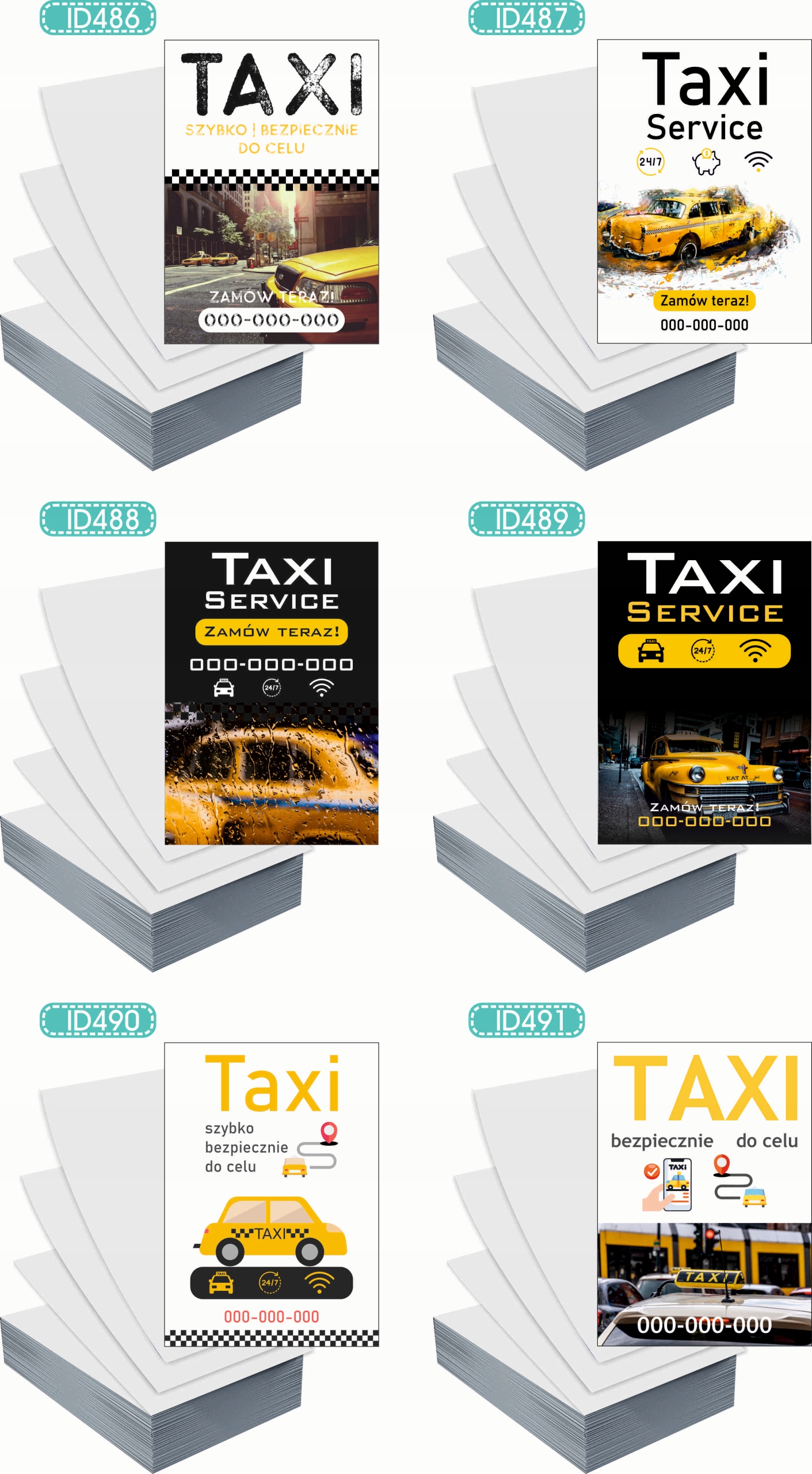 Ulotki A6 reklamowe firmowe 1000 szt różne wzory PELLET NA SPRZEDAŻ