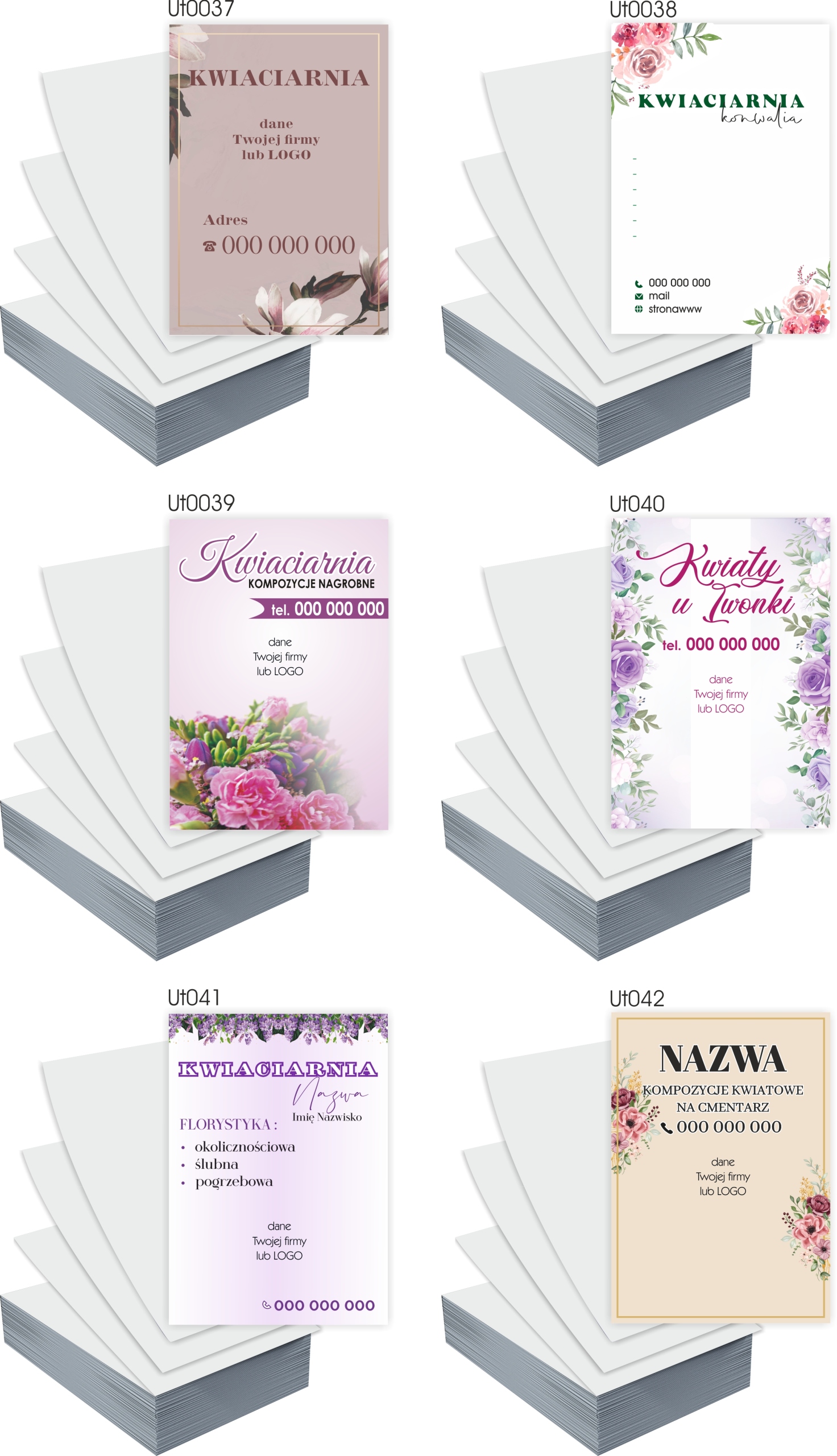 Ulotki A4 reklamowe firmowe GOTOWY PROJEKT GRATIS 100 szt