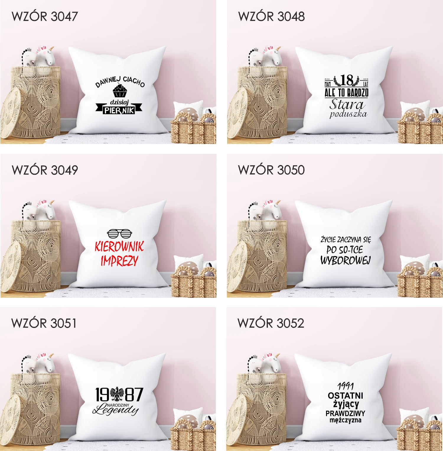 Poduszka z nadrukiem PREZENT NARODZINY LEGENDY