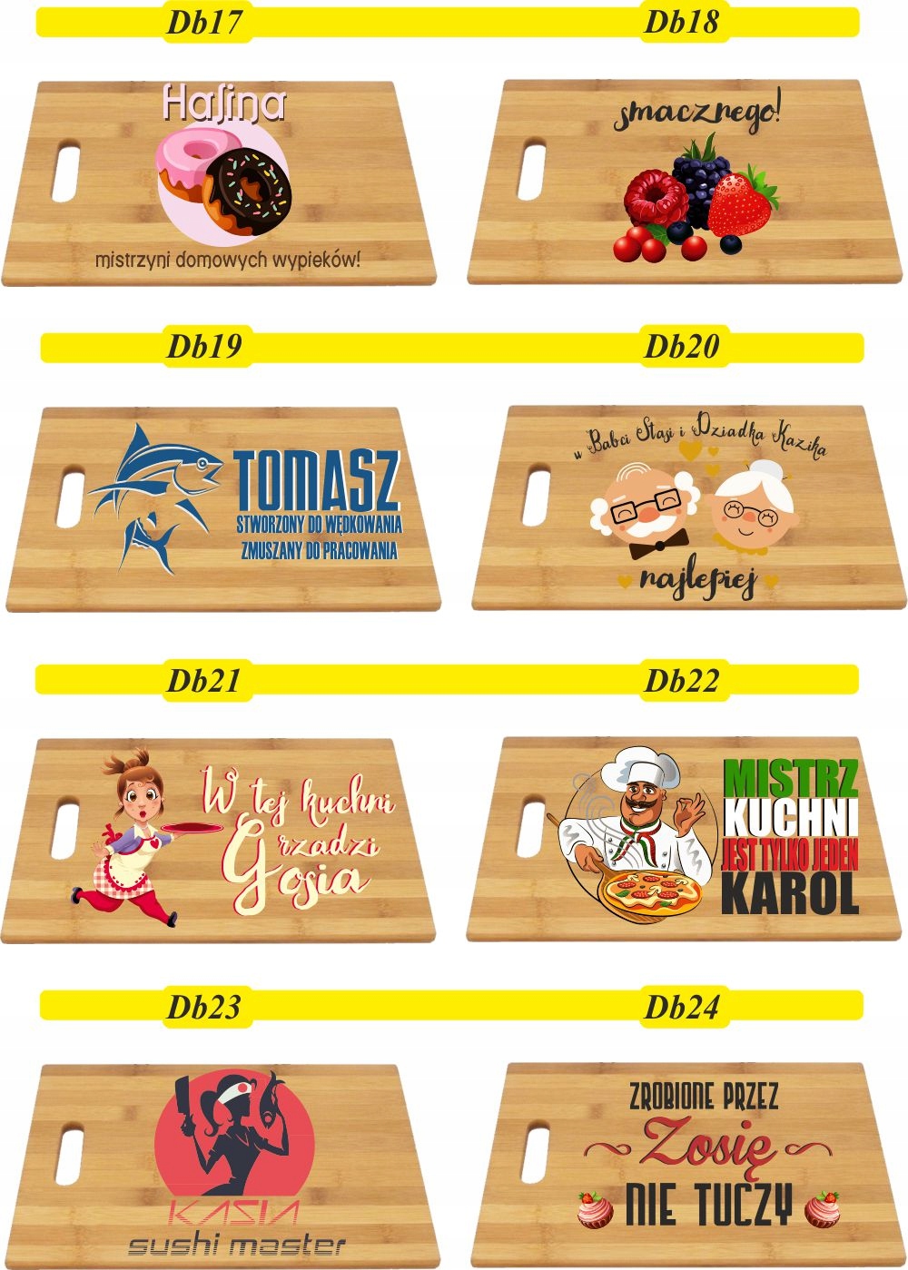 Deska do krojenia na Dzień Babci i Dziadk TANIO!!!