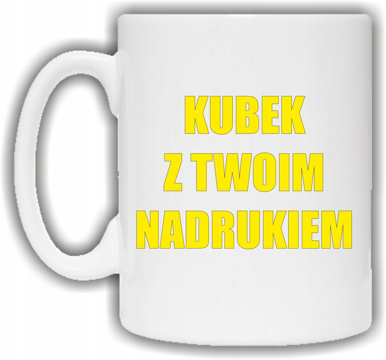 KUBKI reklamowe kubek z nadrukiem reklama 12 sztuk