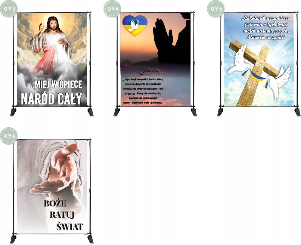 BANER NA BOŻE CIAŁO dekoracja OŁTARZA 200x150cm