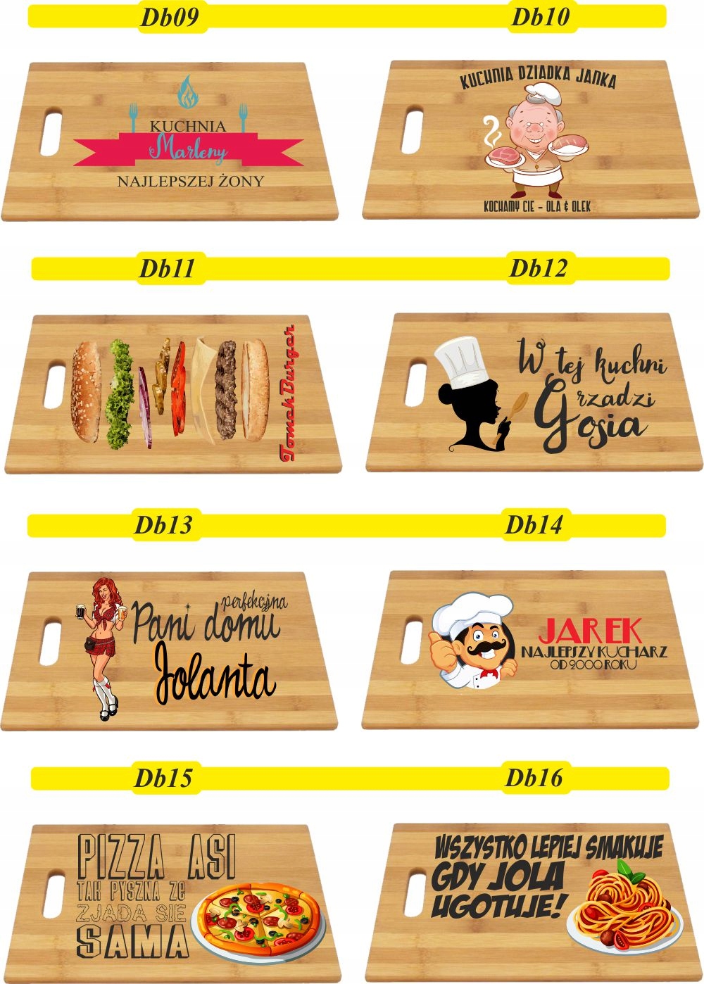 PREZENT na święta mikołajki DESKA Z nadrukiem