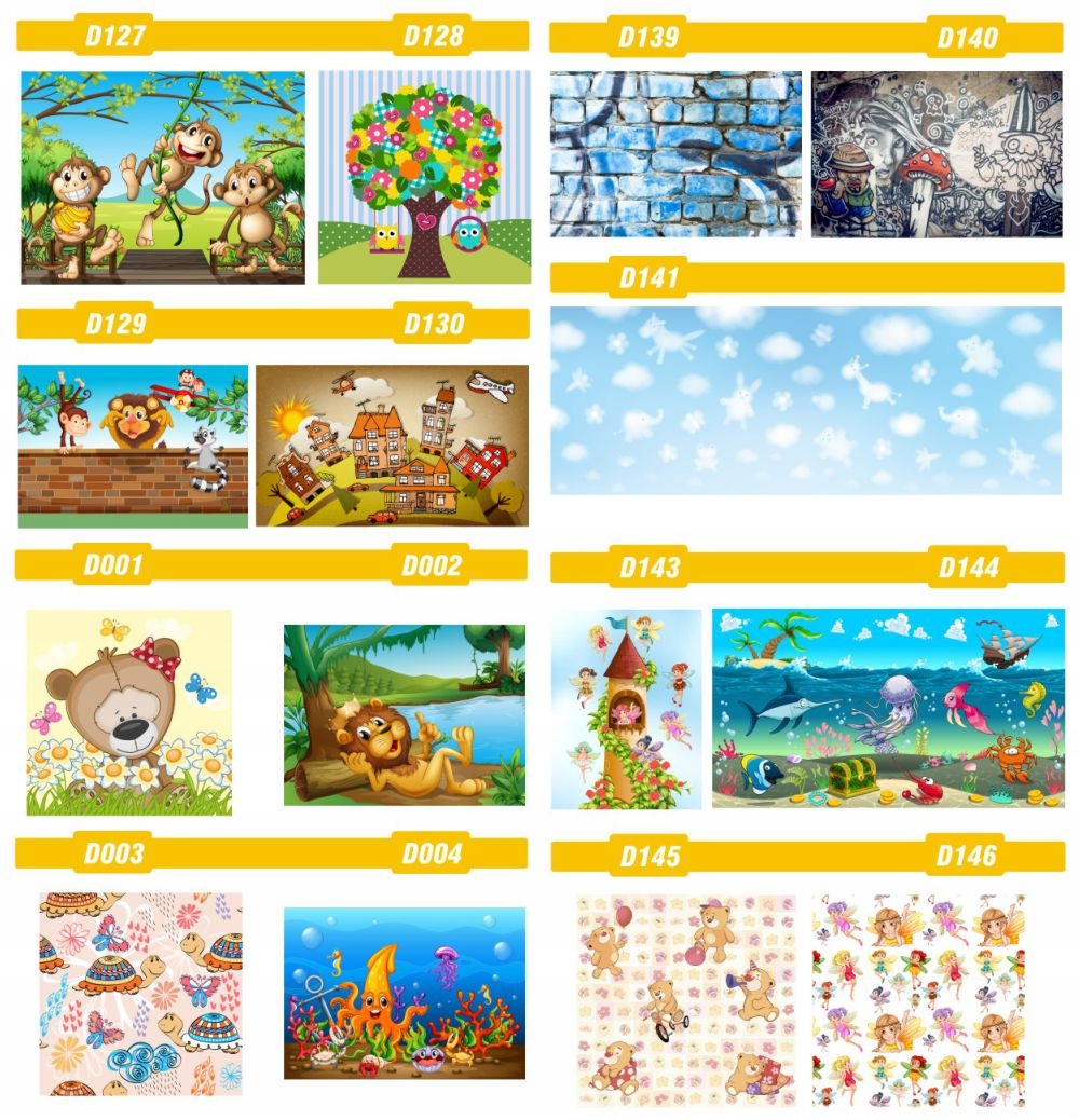 FOTOTAPETA tapety do pokoju dziecka bajkowe ryby