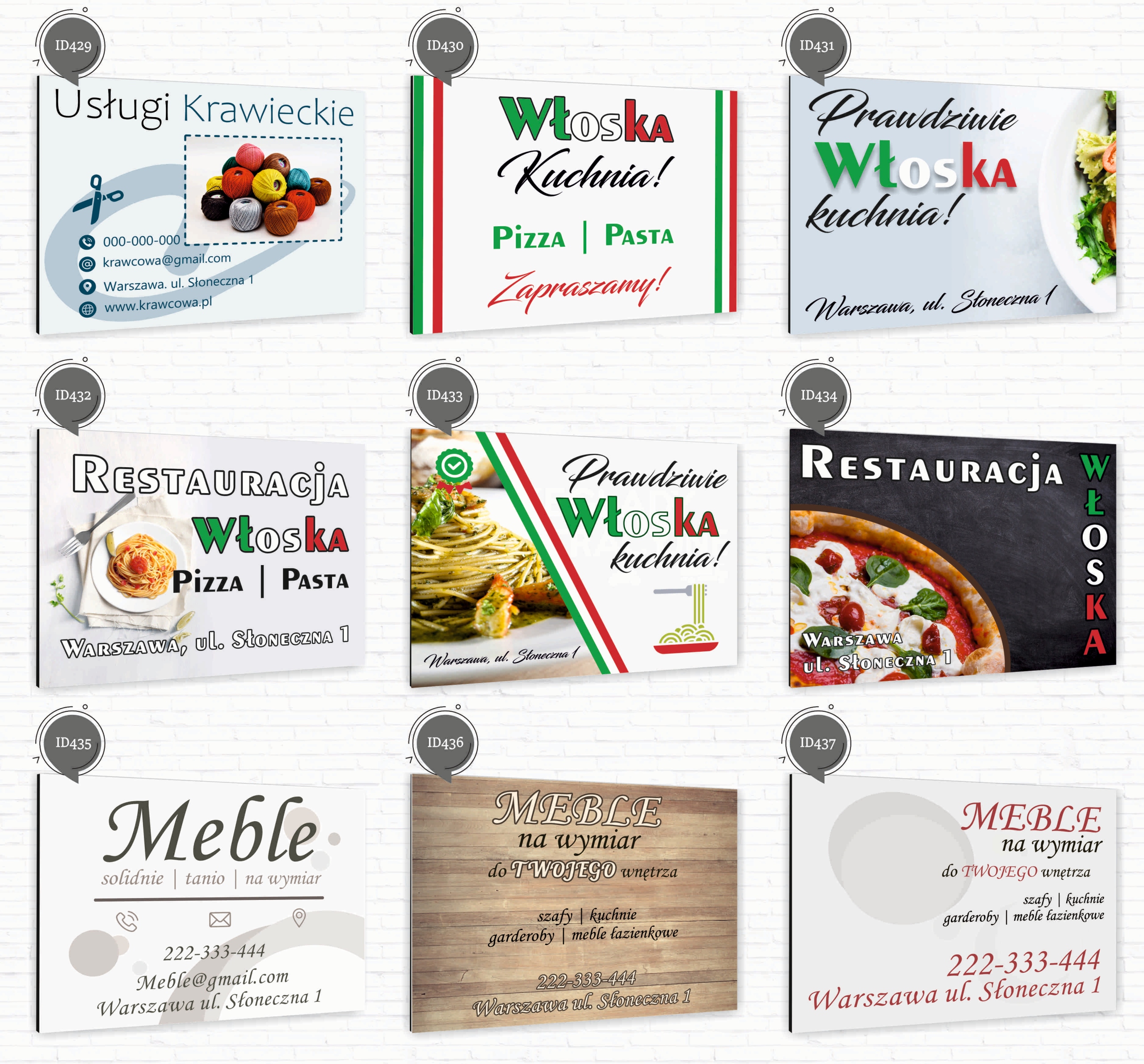 nadruk UV TABLICZKA reklamowa nierdzewna 40x30 PELLET OPAŁOWY sprzedaż