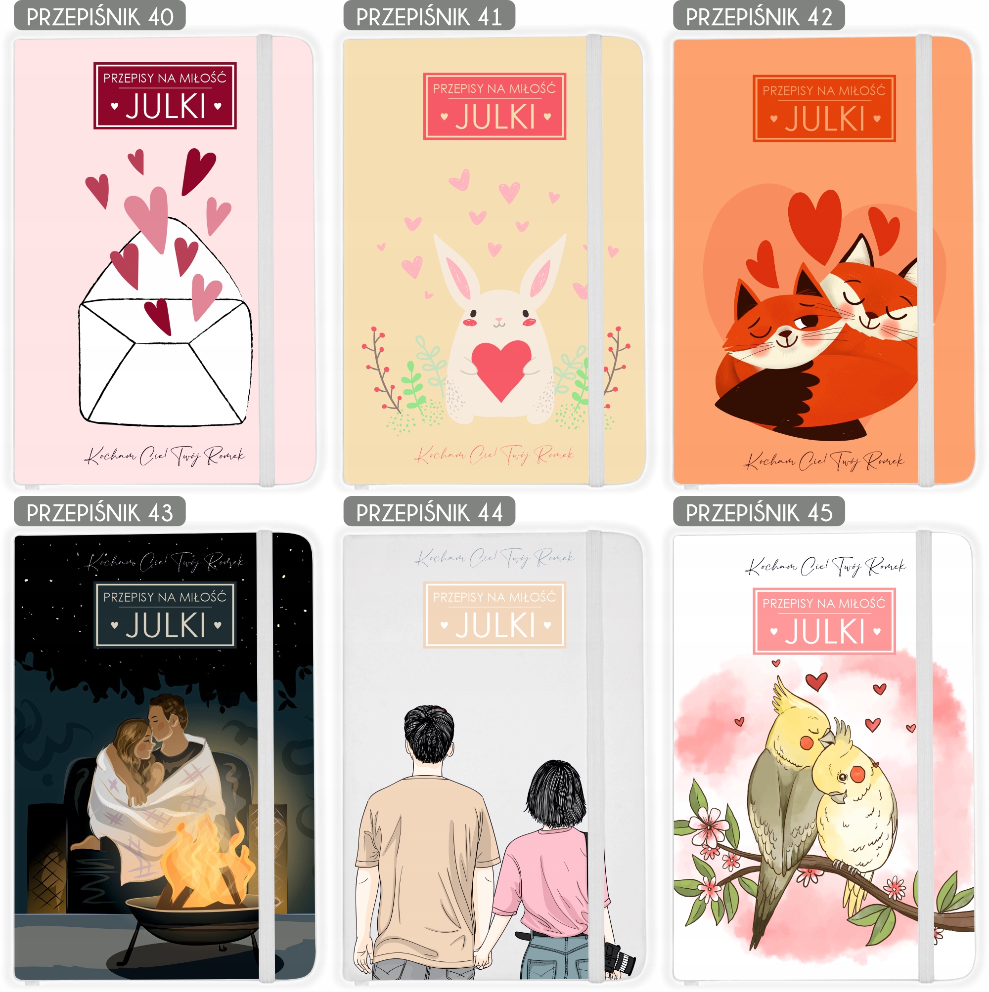 Notes A5 przepiśnik PASTELOVE notatnik na przepisy