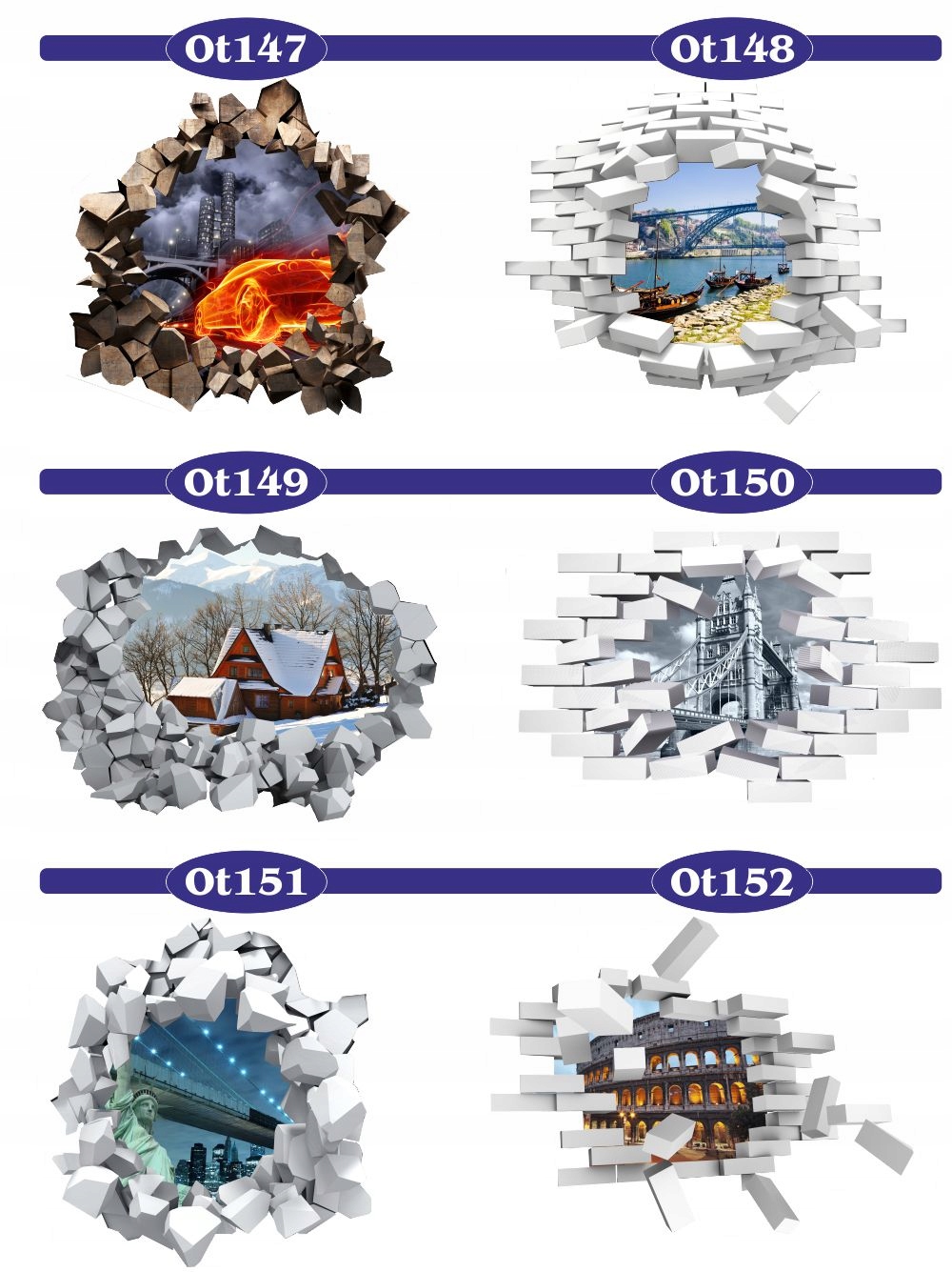 Naklejka samoprzylepna 3D efekt plaża morze ocean